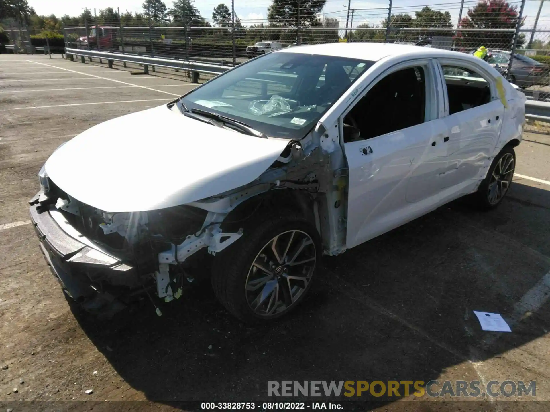 2 Photograph of a damaged car 5YFS4MCE9MP071897 TOYOTA COROLLA 2021