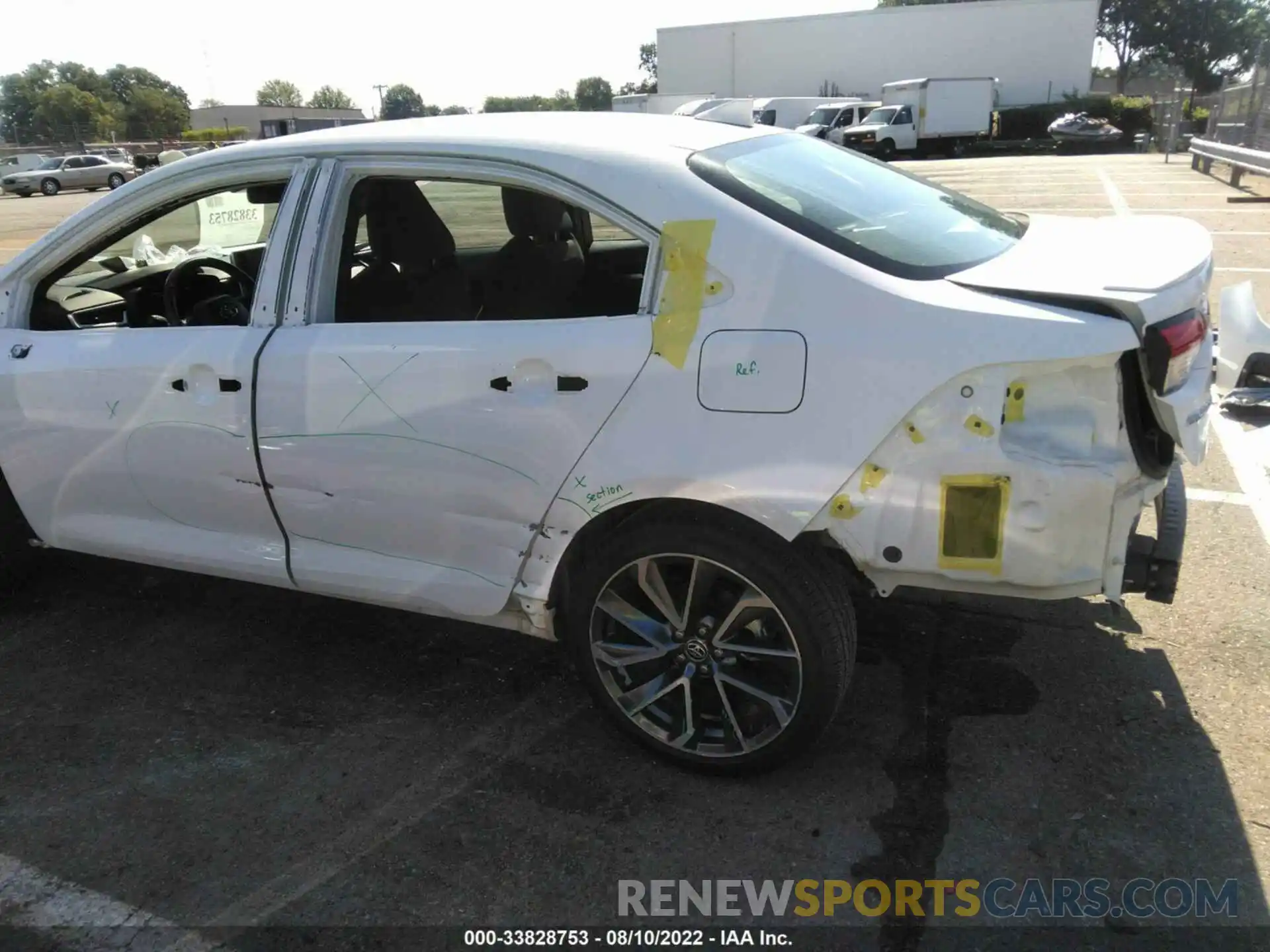 6 Photograph of a damaged car 5YFS4MCE9MP071897 TOYOTA COROLLA 2021