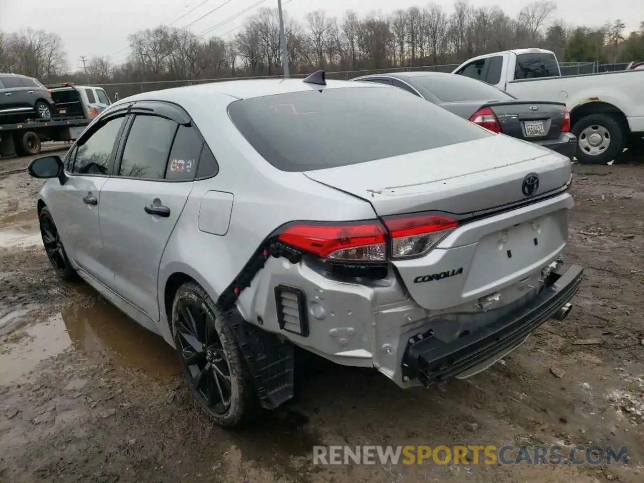 3 Photograph of a damaged car 5YFS4MCE9MP075271 TOYOTA COROLLA 2021