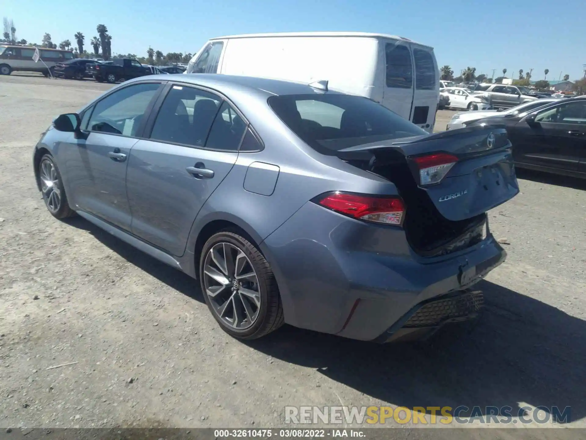 3 Photograph of a damaged car 5YFS4MCE9MP076730 TOYOTA COROLLA 2021