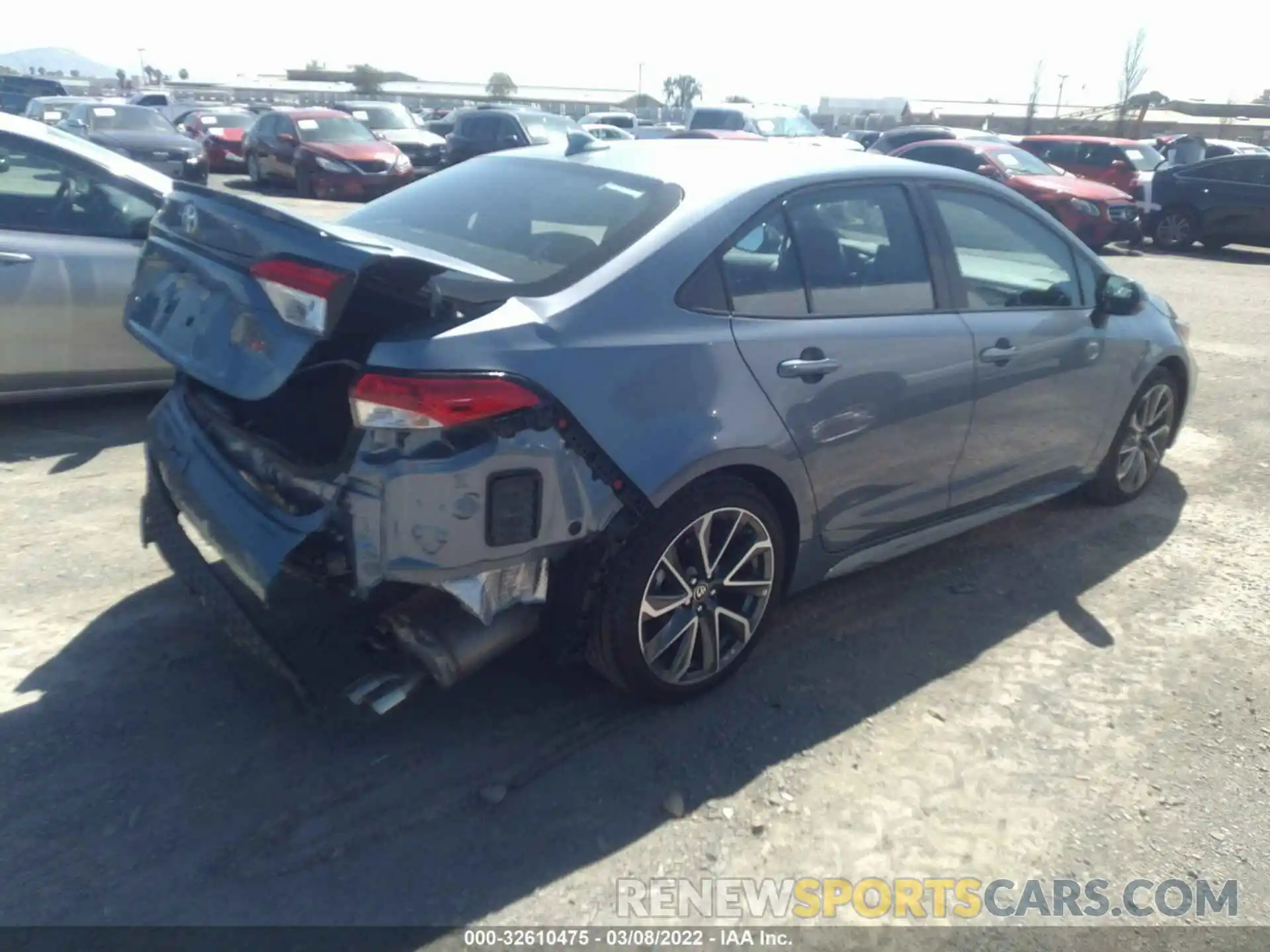 4 Photograph of a damaged car 5YFS4MCE9MP076730 TOYOTA COROLLA 2021