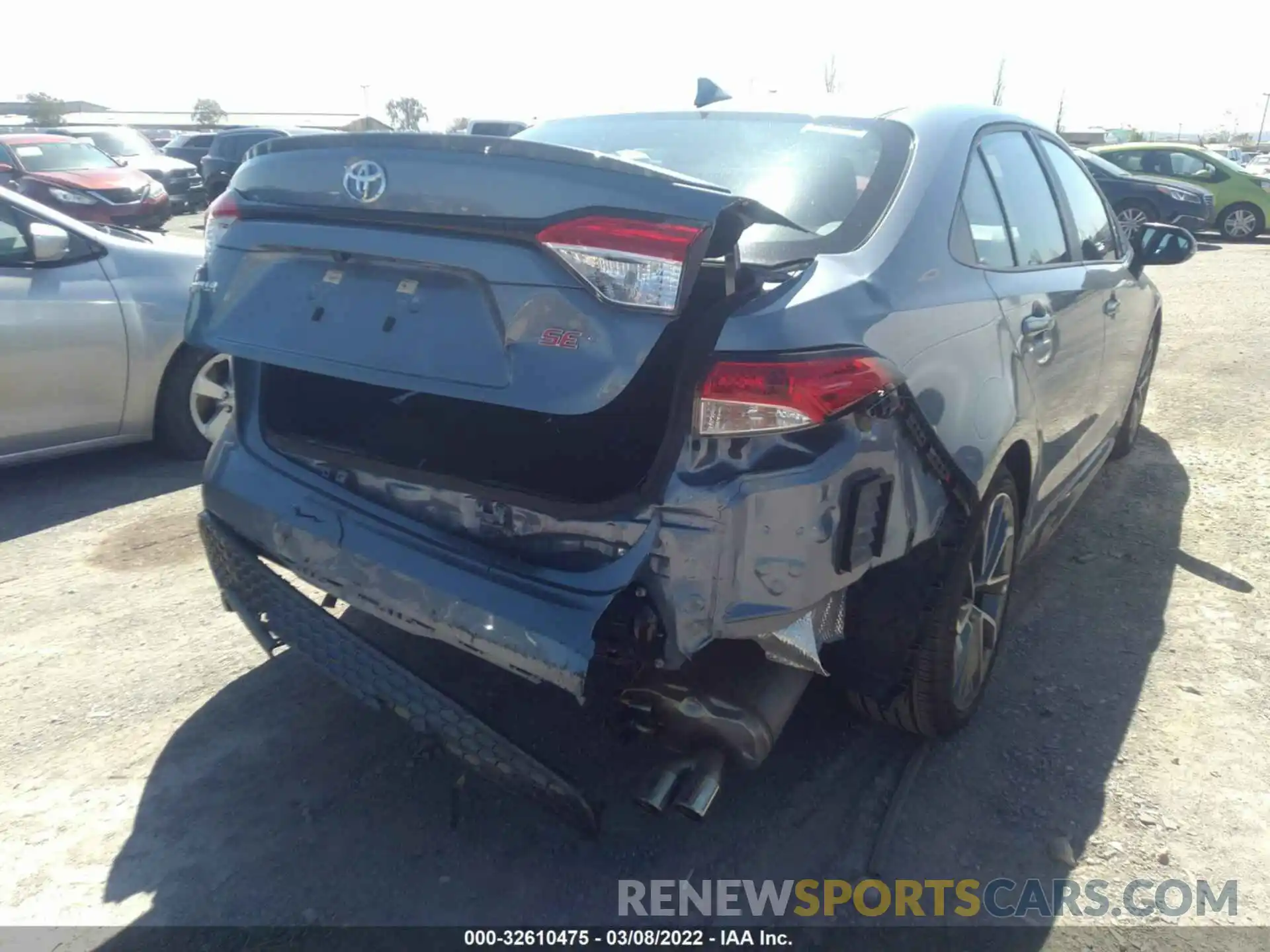 6 Photograph of a damaged car 5YFS4MCE9MP076730 TOYOTA COROLLA 2021