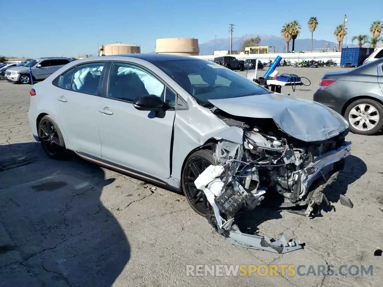 4 Photograph of a damaged car 5YFS4MCE9MP077361 TOYOTA COROLLA 2021