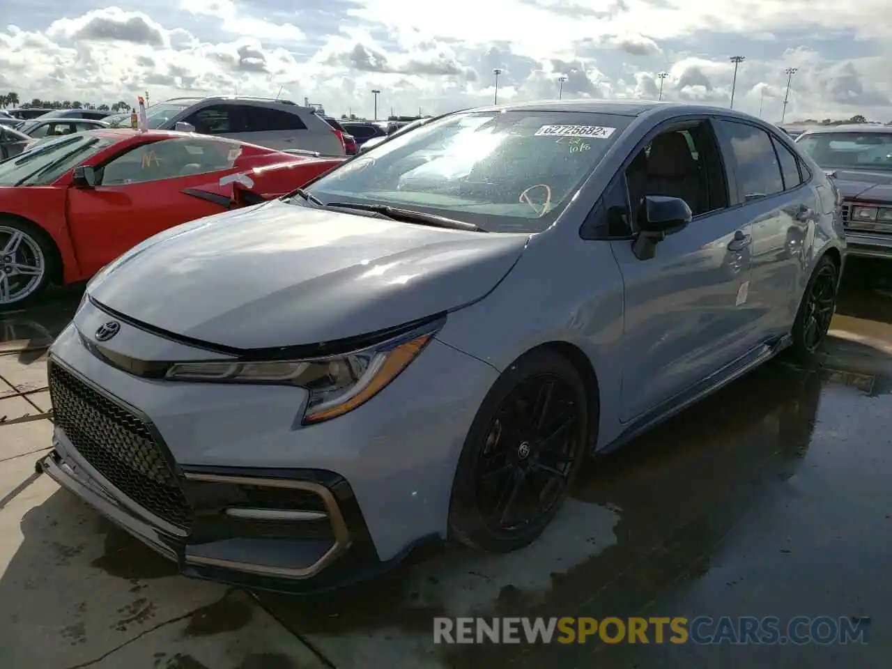 2 Photograph of a damaged car 5YFS4MCE9MP077764 TOYOTA COROLLA 2021