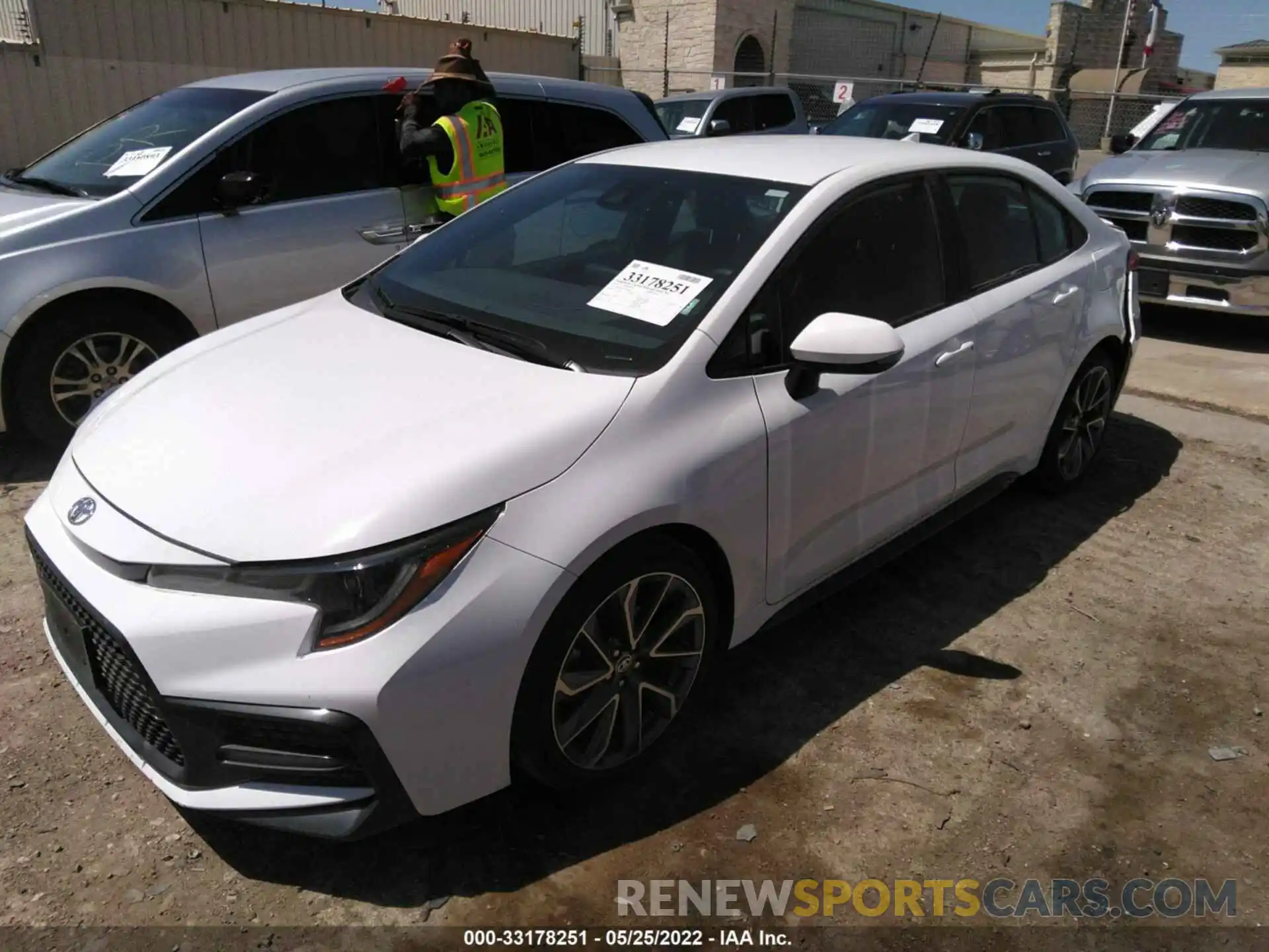 2 Photograph of a damaged car 5YFS4MCE9MP078056 TOYOTA COROLLA 2021