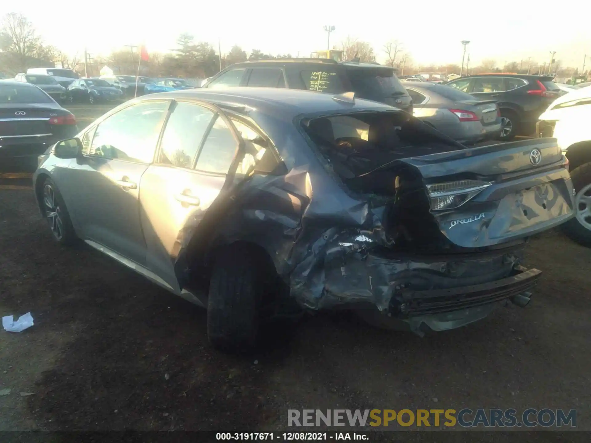 6 Photograph of a damaged car 5YFS4MCE9MP080292 TOYOTA COROLLA 2021