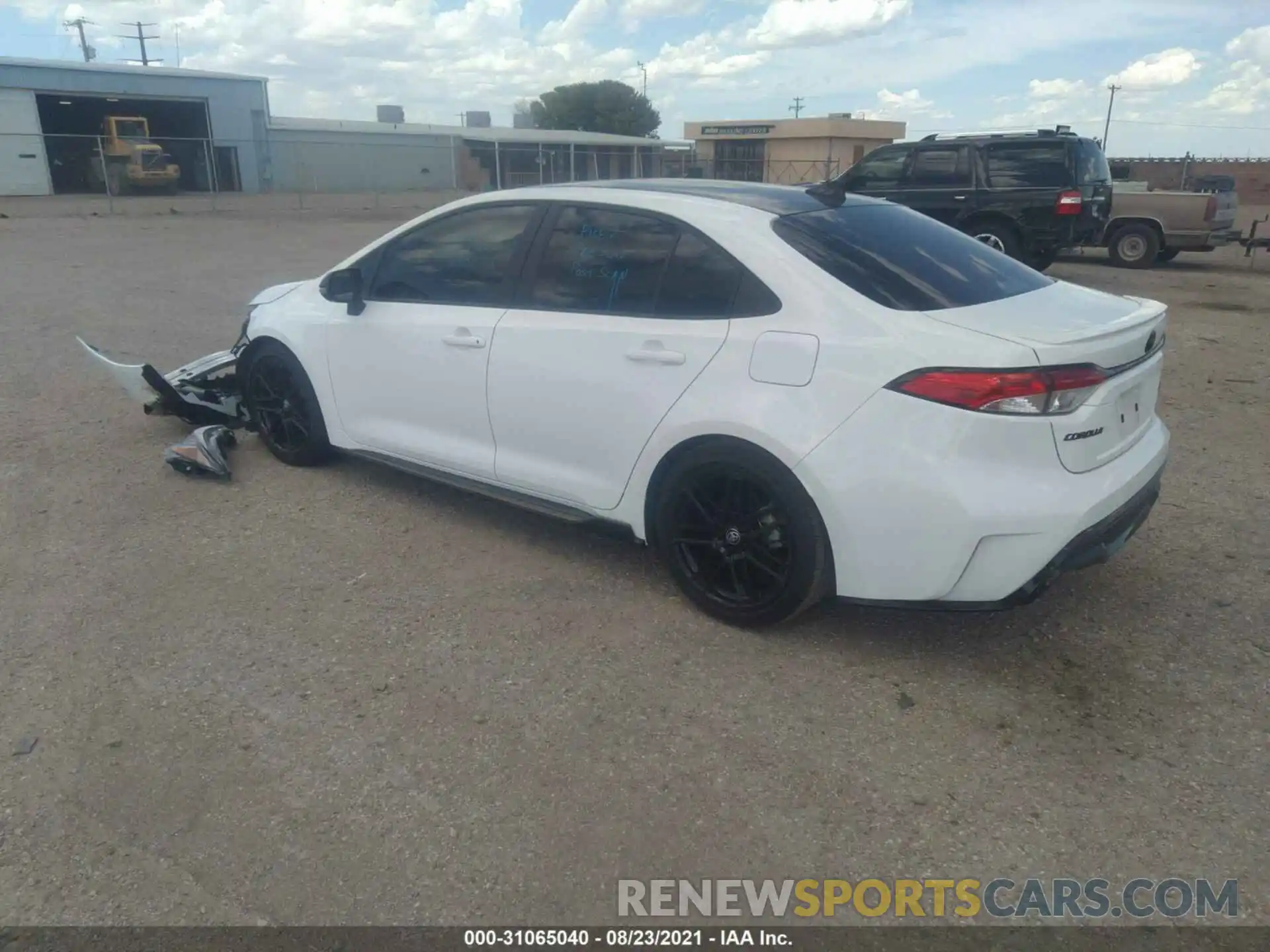 3 Photograph of a damaged car 5YFS4MCE9MP082009 TOYOTA COROLLA 2021