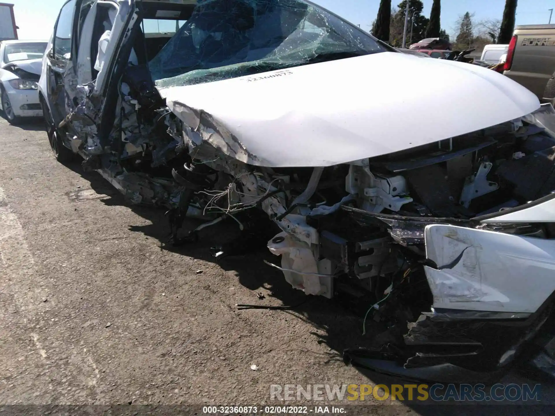 6 Photograph of a damaged car 5YFS4MCE9MP083788 TOYOTA COROLLA 2021