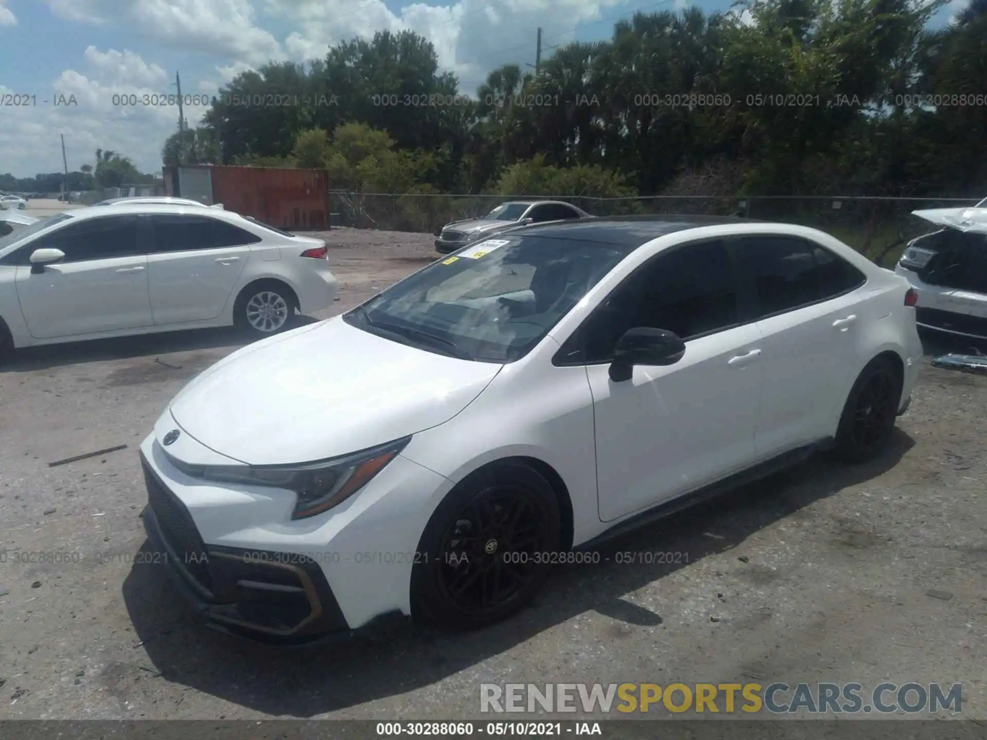 2 Photograph of a damaged car 5YFS4MCE9MP084794 TOYOTA COROLLA 2021