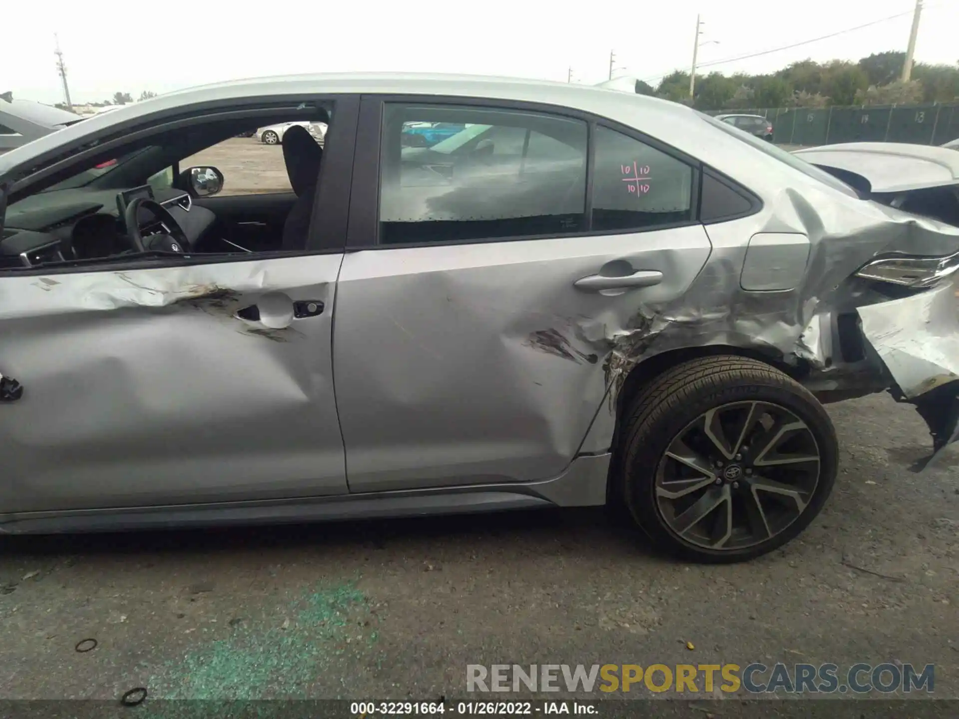 6 Photograph of a damaged car 5YFS4MCE9MP087789 TOYOTA COROLLA 2021