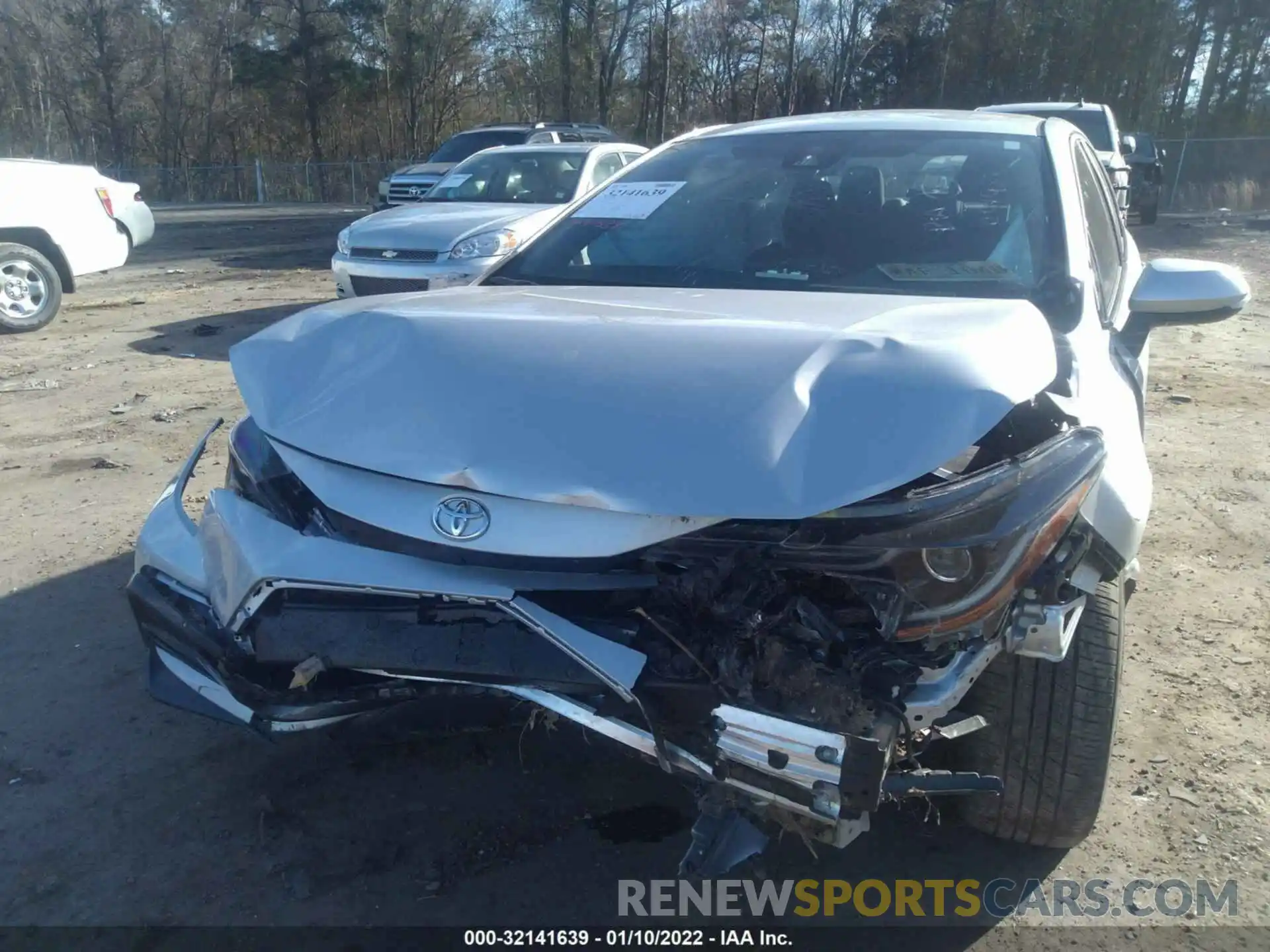 6 Photograph of a damaged car 5YFS4MCE9MP091454 TOYOTA COROLLA 2021