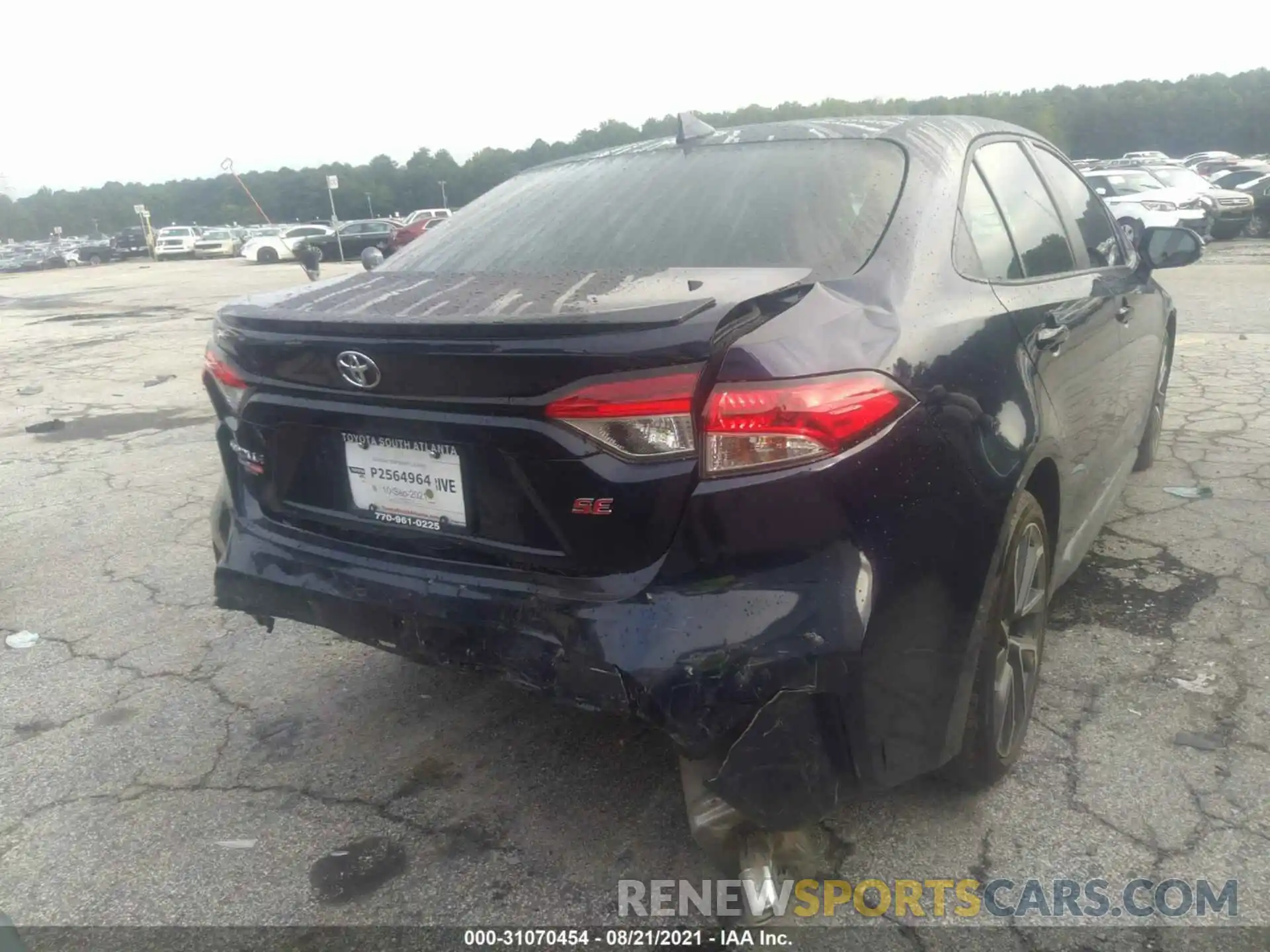 6 Photograph of a damaged car 5YFS4MCE9MP095729 TOYOTA COROLLA 2021