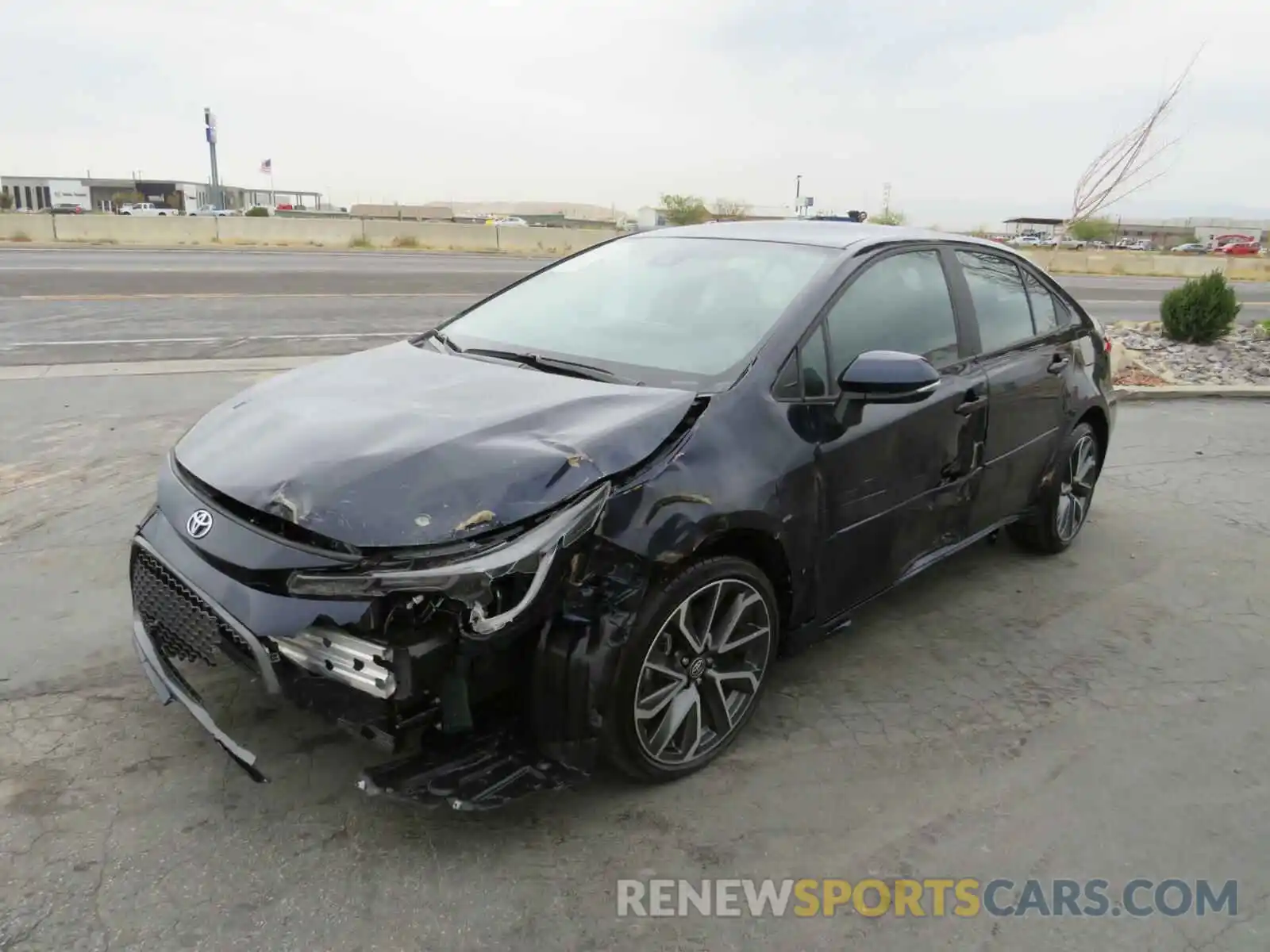 2 Photograph of a damaged car 5YFS4MCEXMP057829 TOYOTA COROLLA 2021