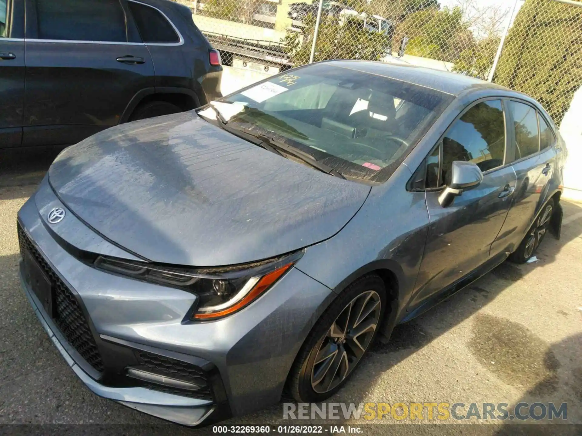 2 Photograph of a damaged car 5YFS4MCEXMP058933 TOYOTA COROLLA 2021