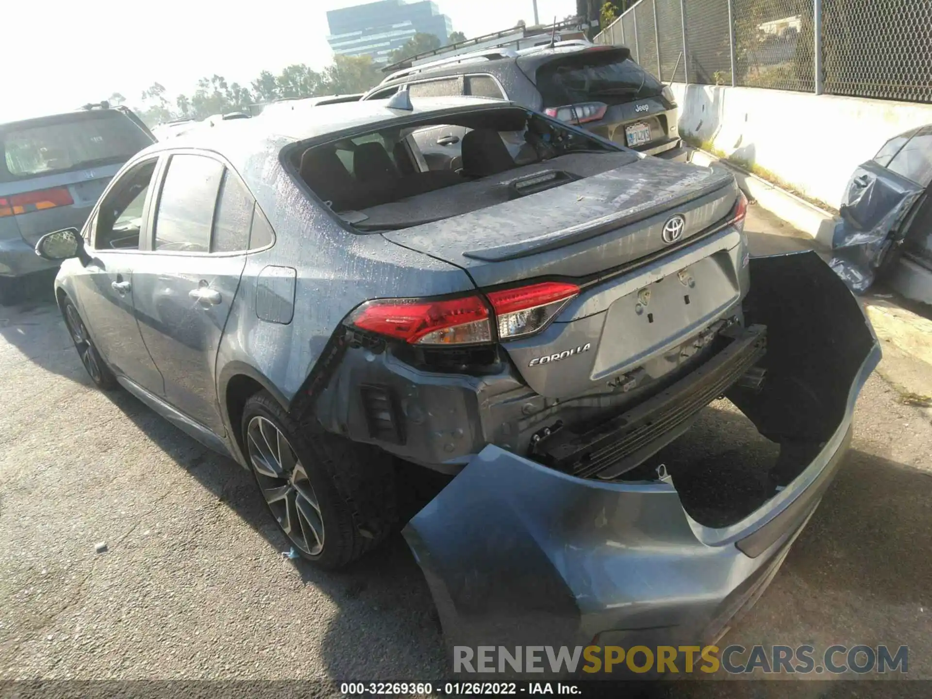 3 Photograph of a damaged car 5YFS4MCEXMP058933 TOYOTA COROLLA 2021