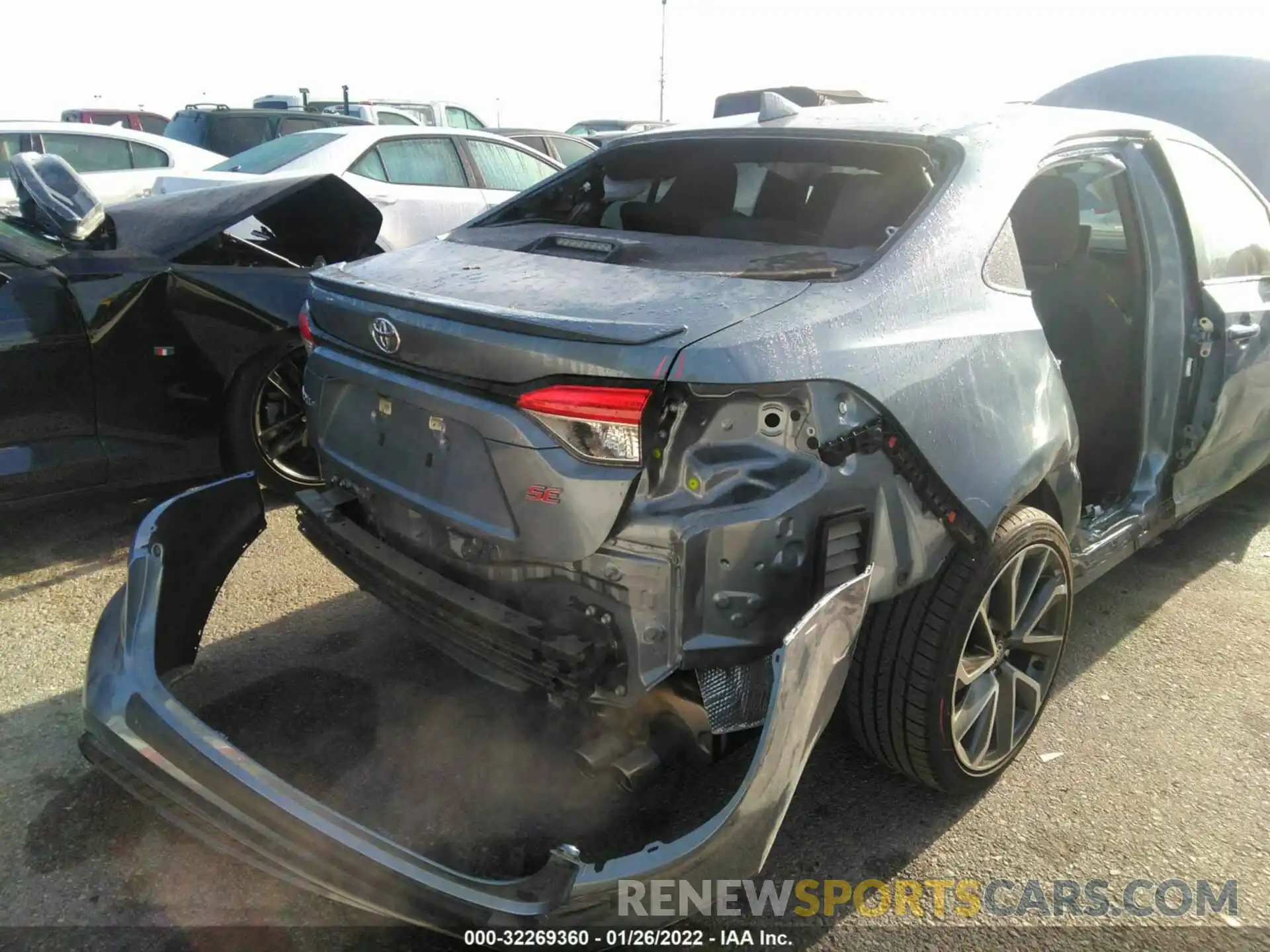 6 Photograph of a damaged car 5YFS4MCEXMP058933 TOYOTA COROLLA 2021