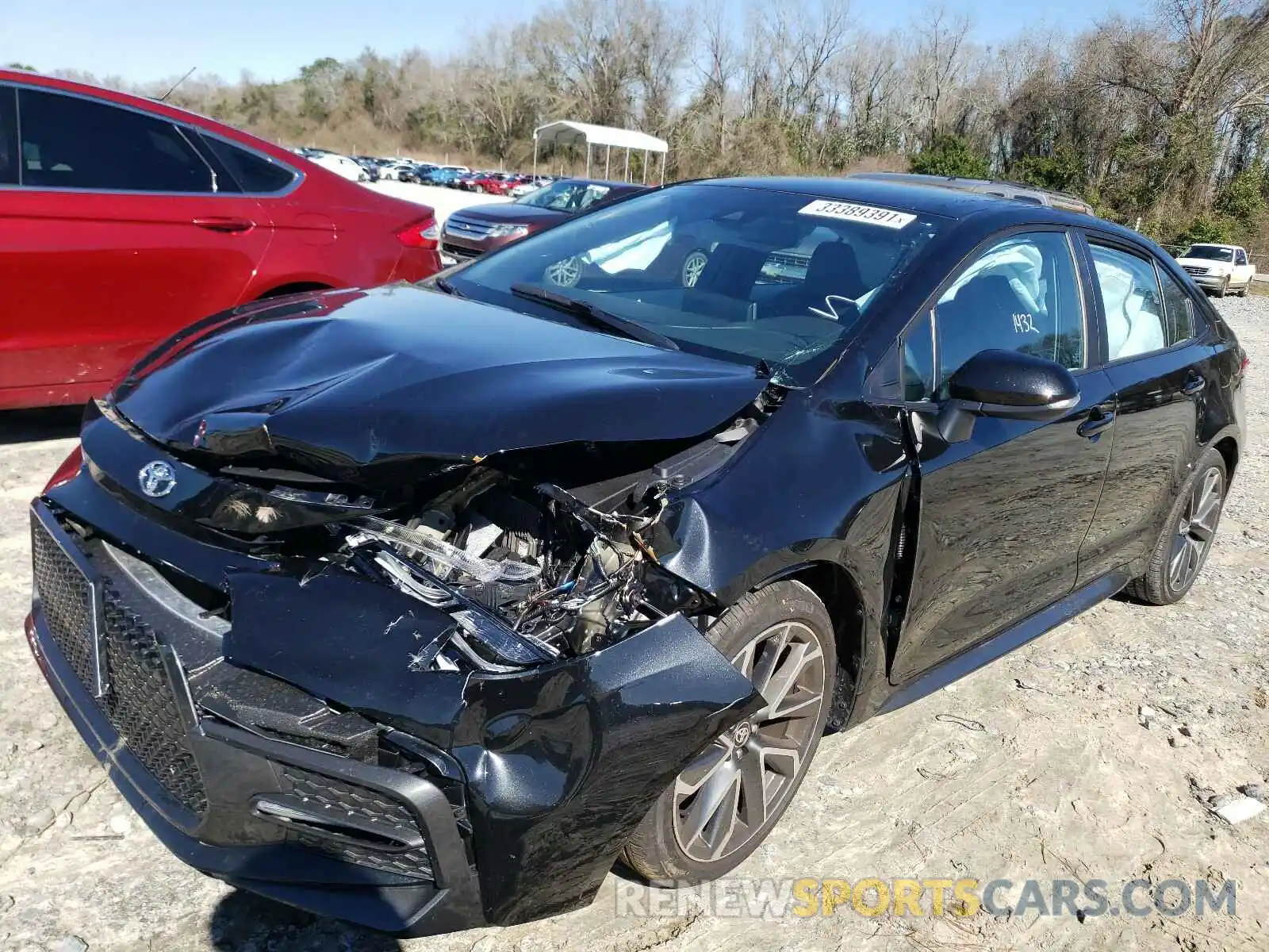2 Photograph of a damaged car 5YFS4MCEXMP059208 TOYOTA COROLLA 2021