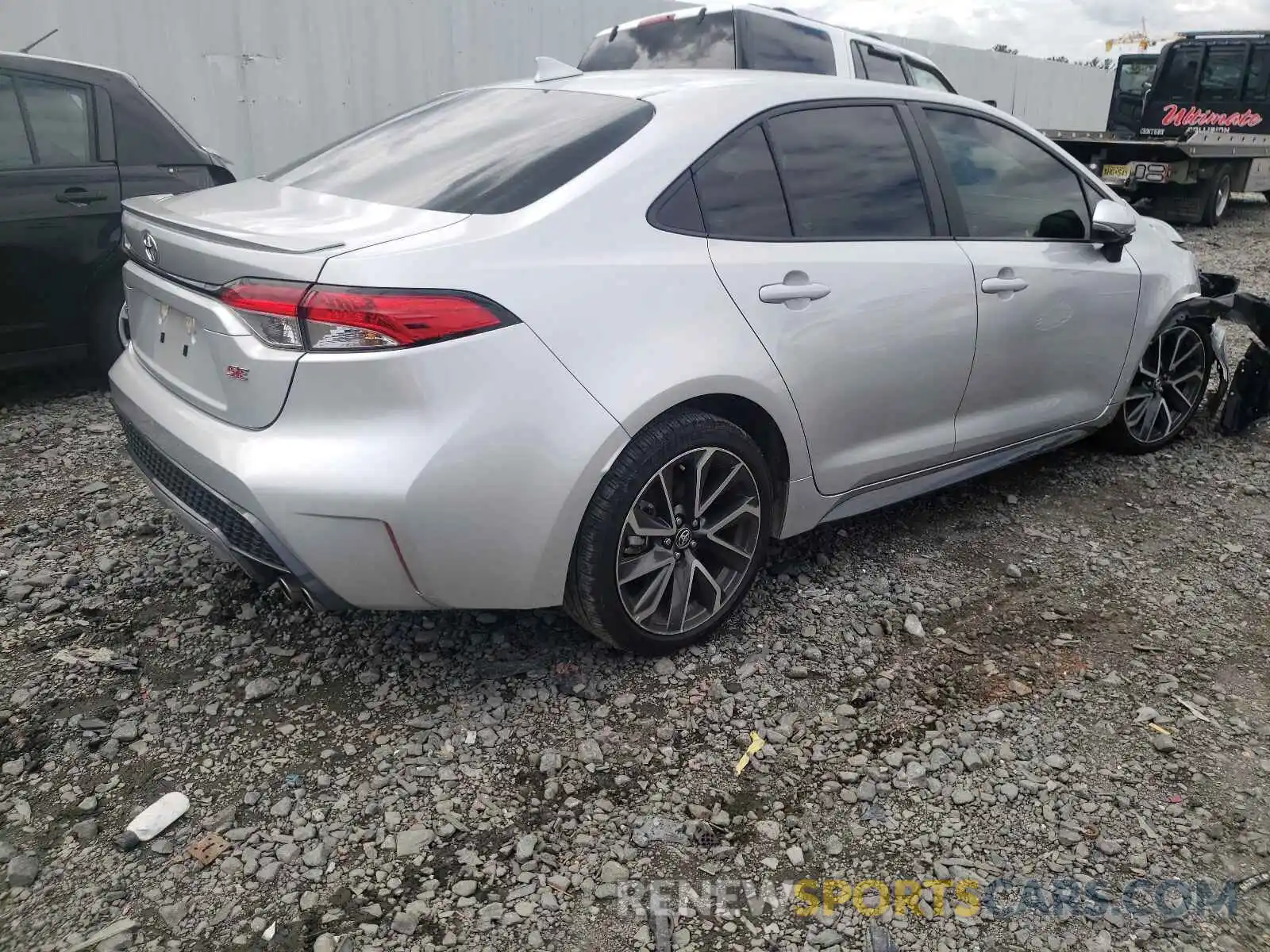 4 Фотография поврежденного автомобиля 5YFS4MCEXMP060343 TOYOTA COROLLA 2021