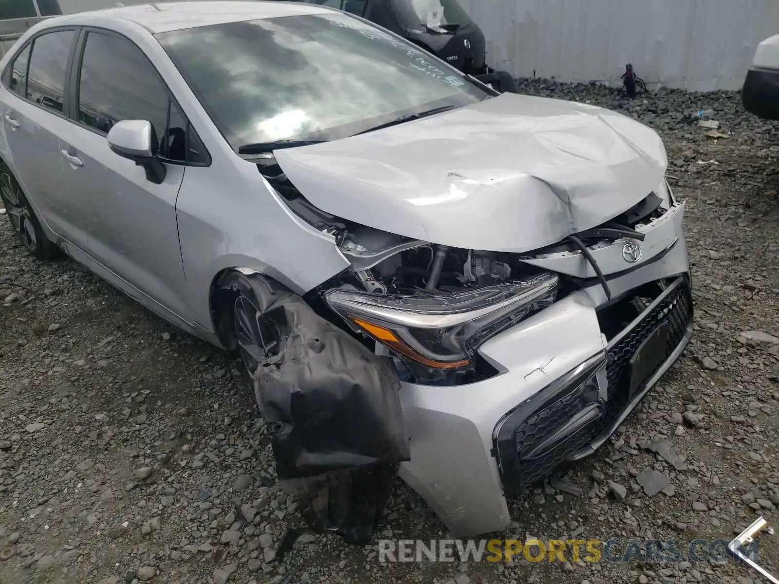 9 Photograph of a damaged car 5YFS4MCEXMP060343 TOYOTA COROLLA 2021