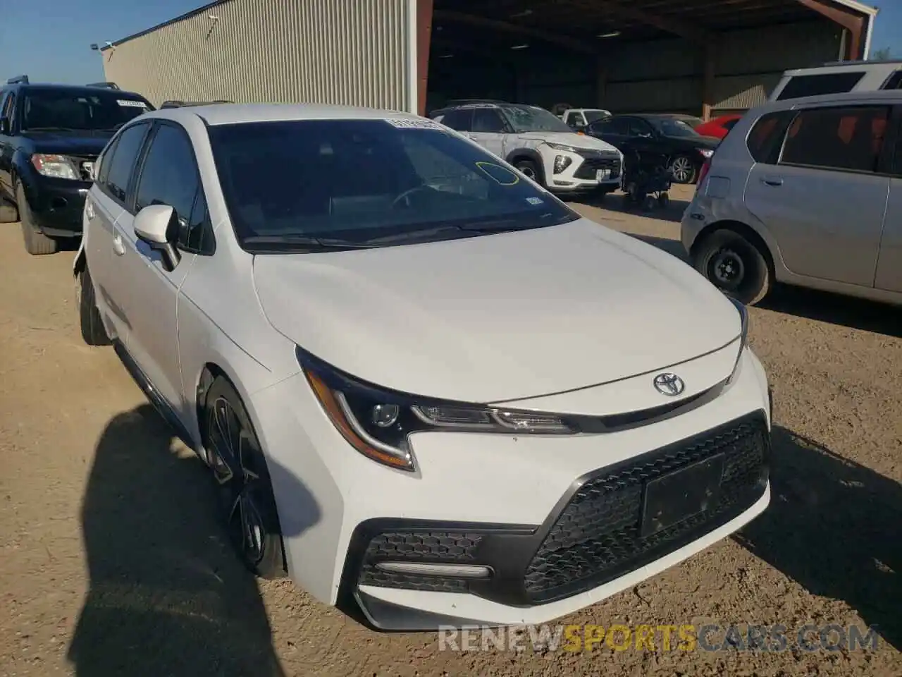 1 Photograph of a damaged car 5YFS4MCEXMP060584 TOYOTA COROLLA 2021