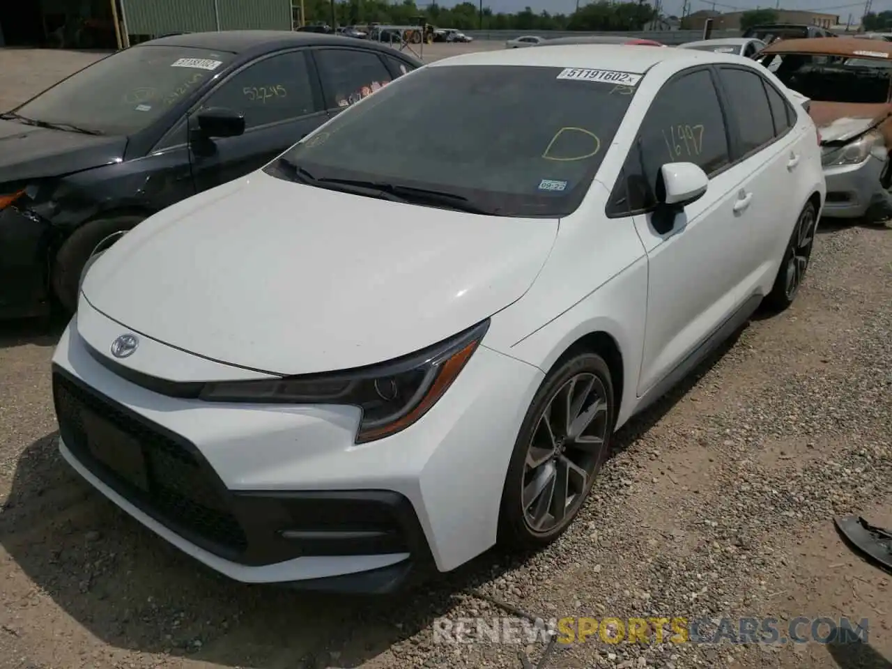 2 Photograph of a damaged car 5YFS4MCEXMP060584 TOYOTA COROLLA 2021