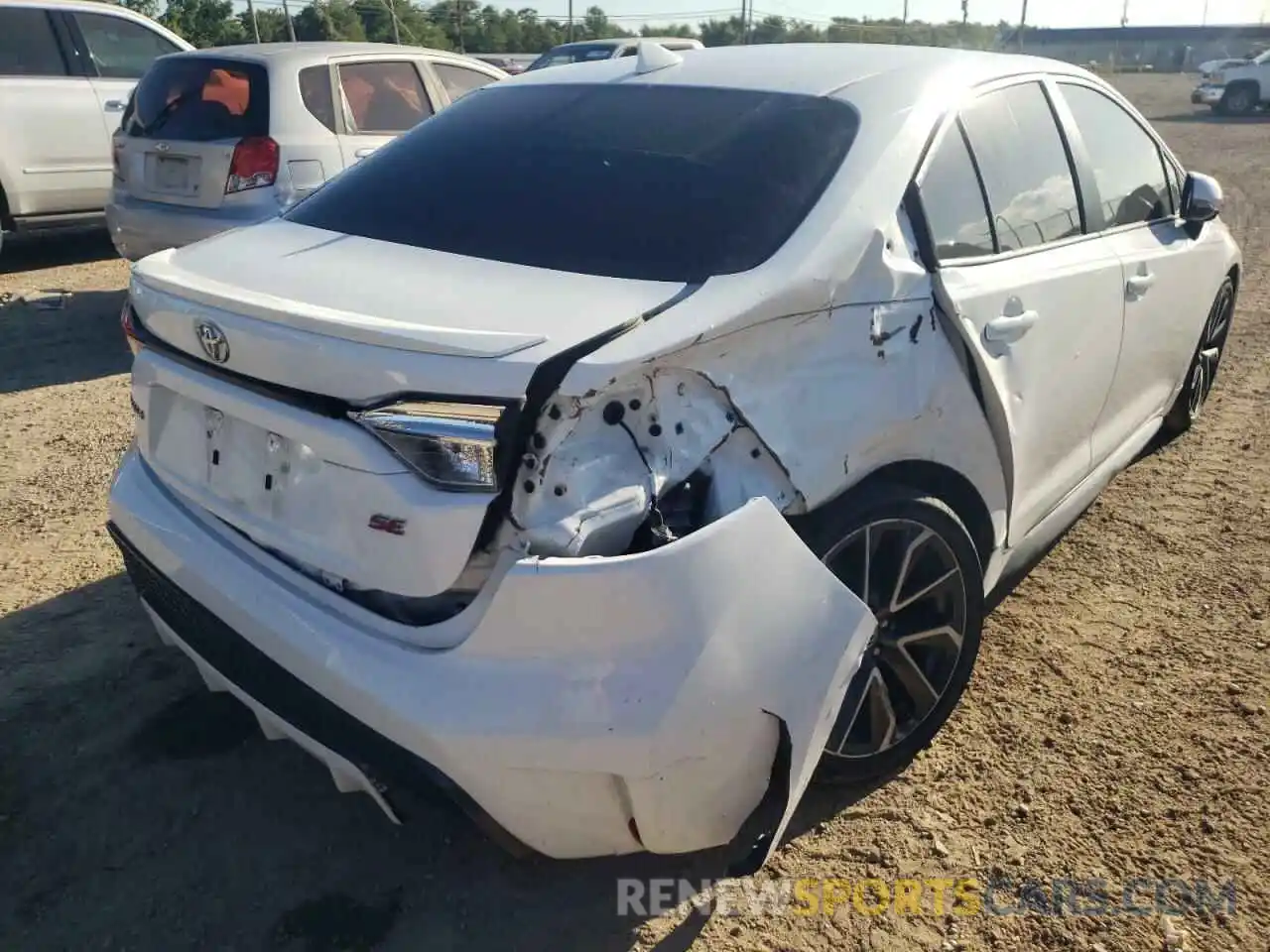 4 Photograph of a damaged car 5YFS4MCEXMP060584 TOYOTA COROLLA 2021