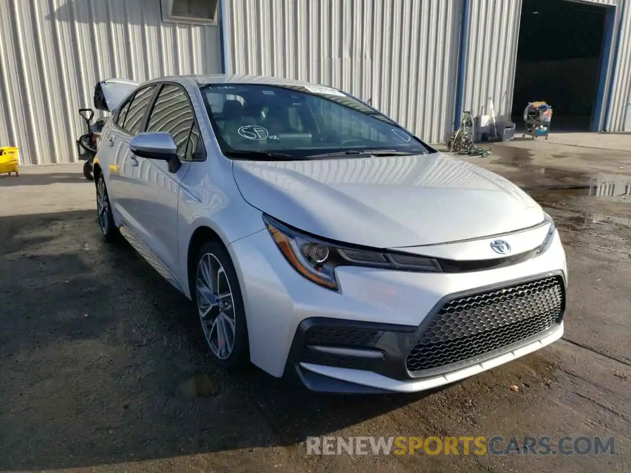 1 Photograph of a damaged car 5YFS4MCEXMP060715 TOYOTA COROLLA 2021