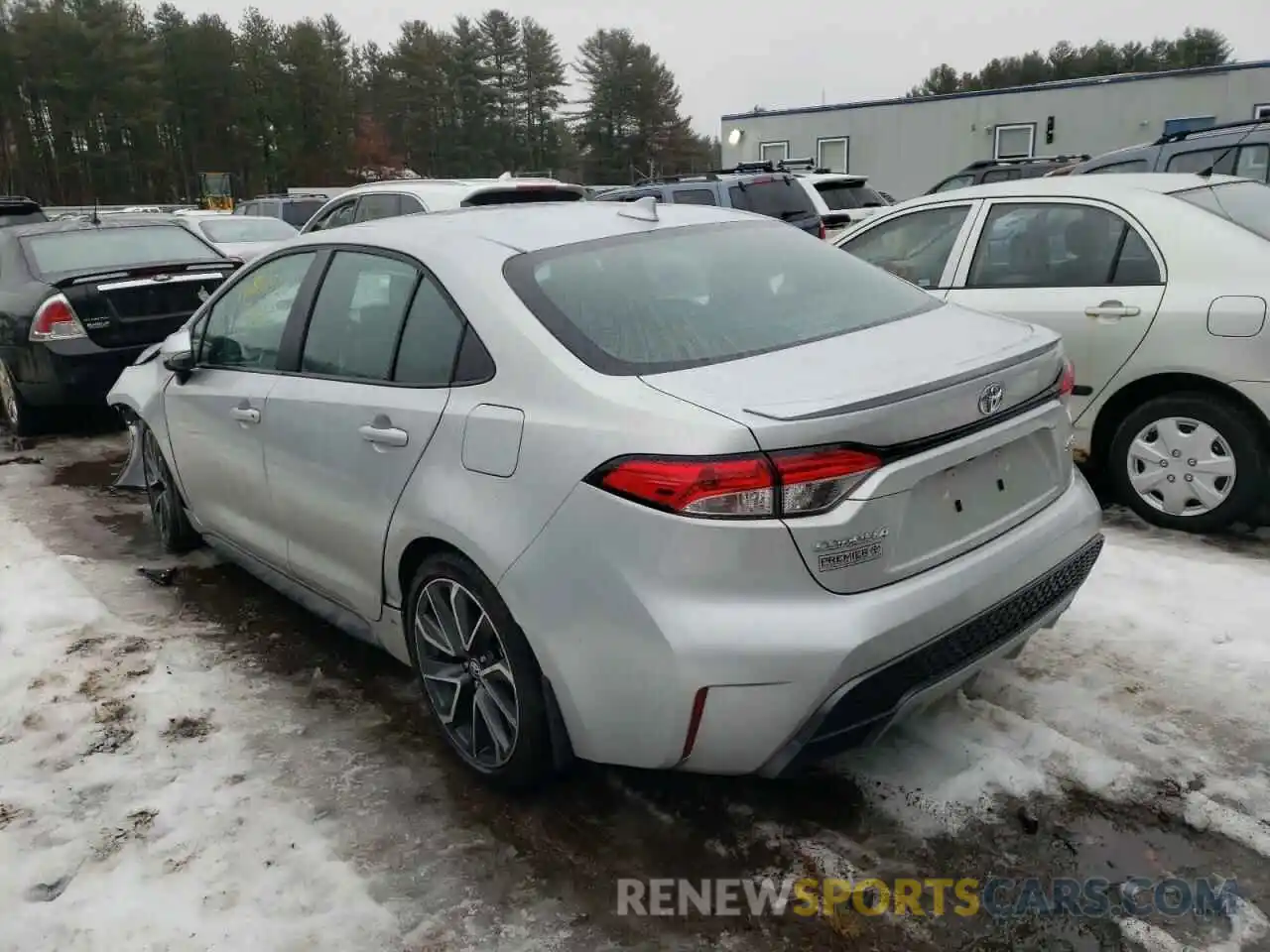 3 Photograph of a damaged car 5YFS4MCEXMP062304 TOYOTA COROLLA 2021