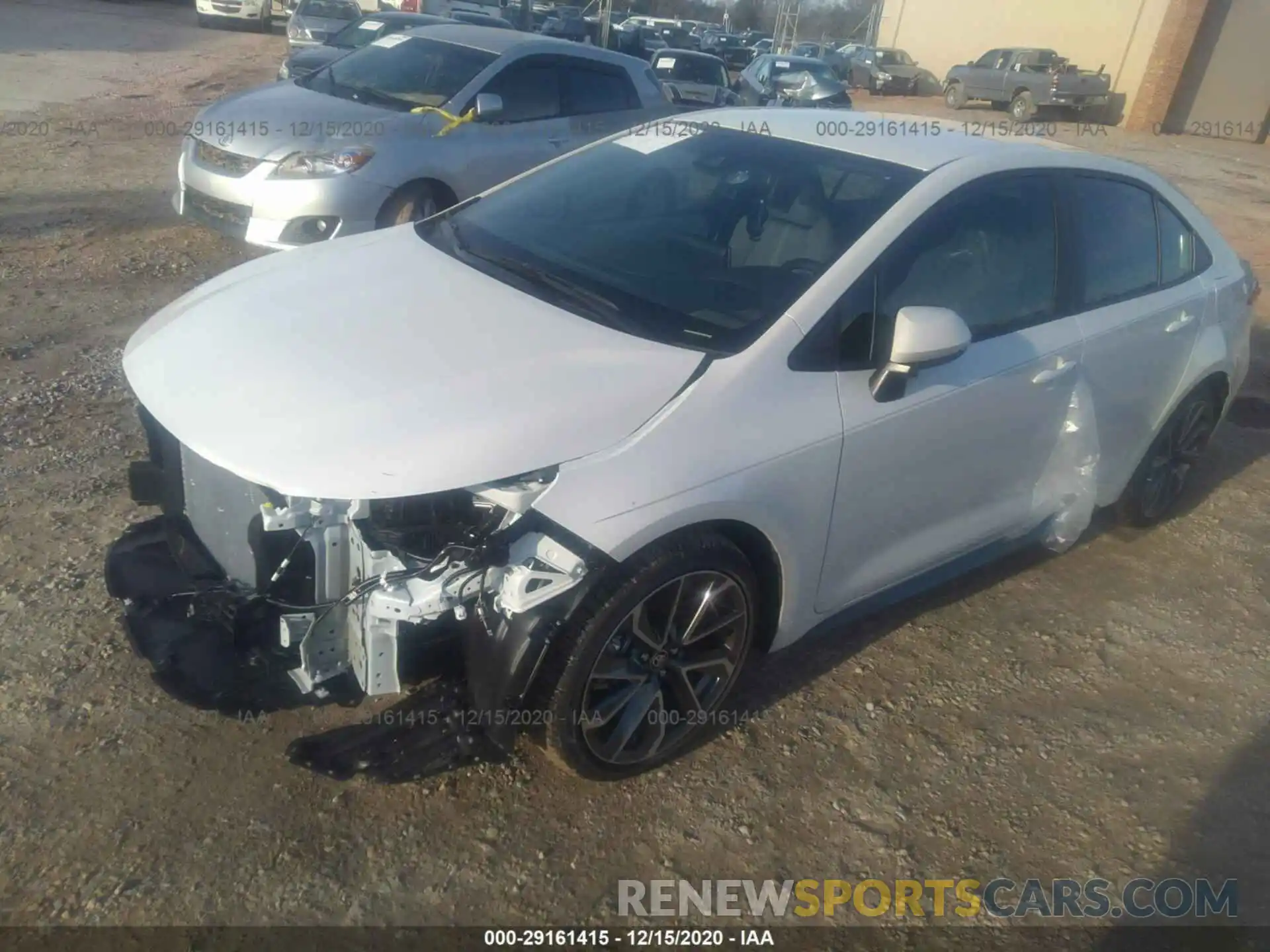 2 Photograph of a damaged car 5YFS4MCEXMP063114 TOYOTA COROLLA 2021