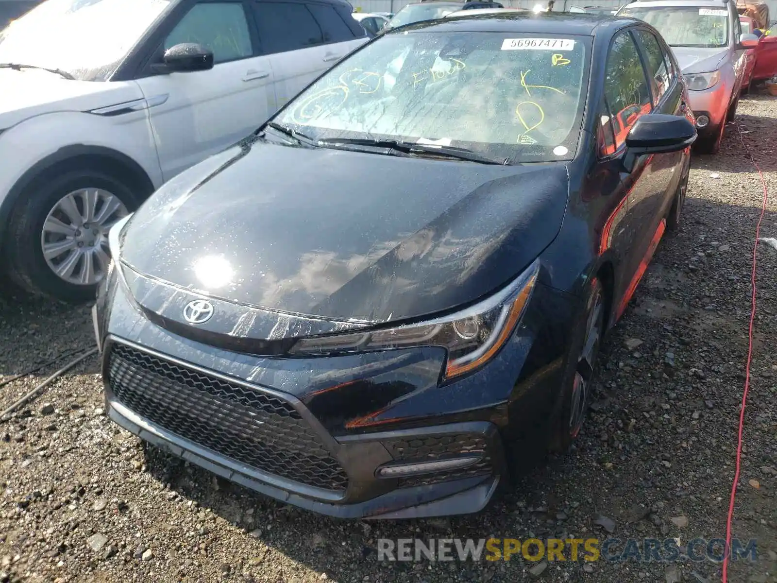 2 Photograph of a damaged car 5YFS4MCEXMP063288 TOYOTA COROLLA 2021