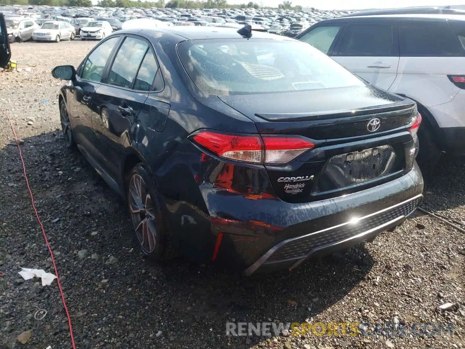 3 Photograph of a damaged car 5YFS4MCEXMP063288 TOYOTA COROLLA 2021