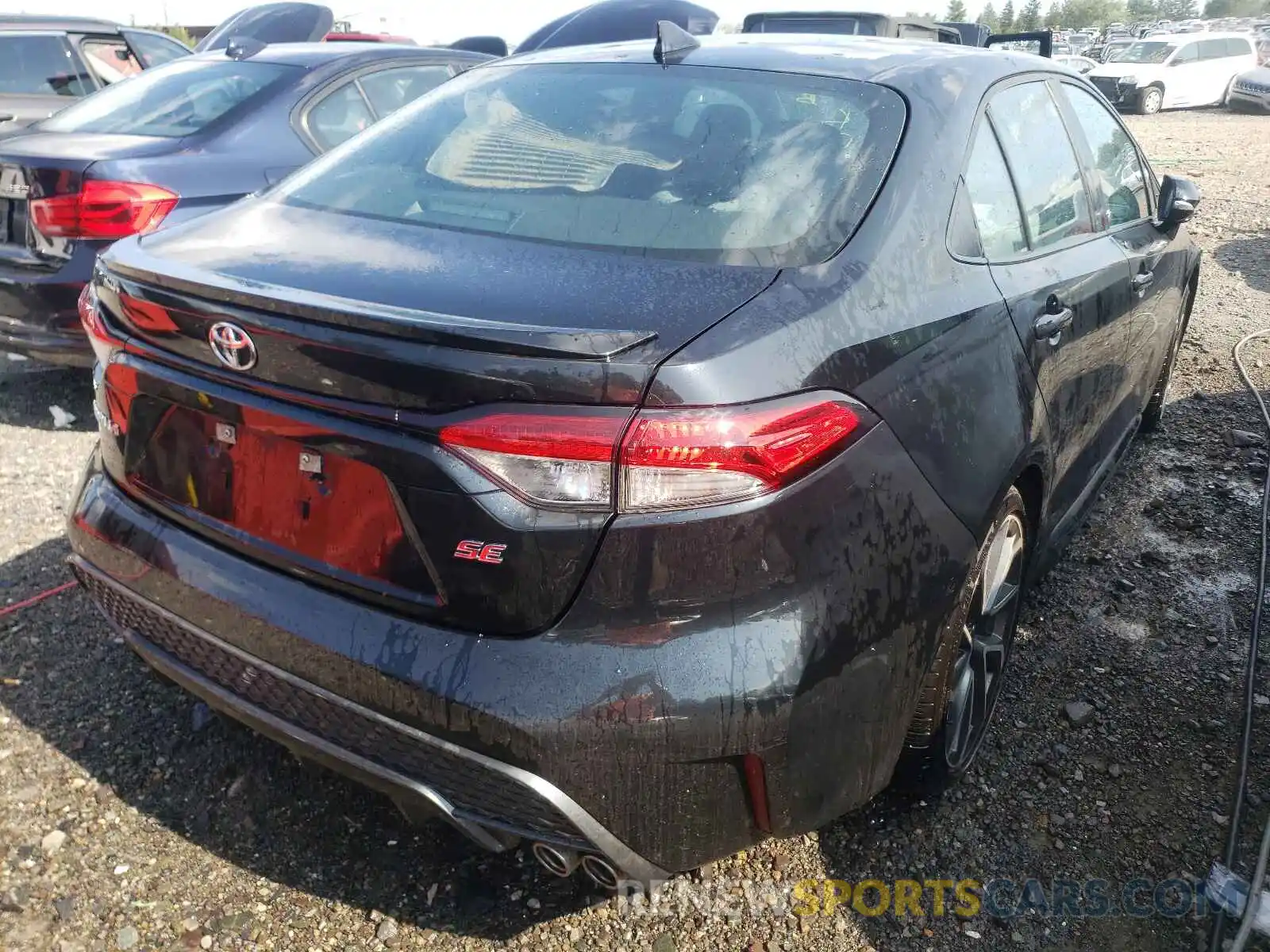 4 Photograph of a damaged car 5YFS4MCEXMP063288 TOYOTA COROLLA 2021