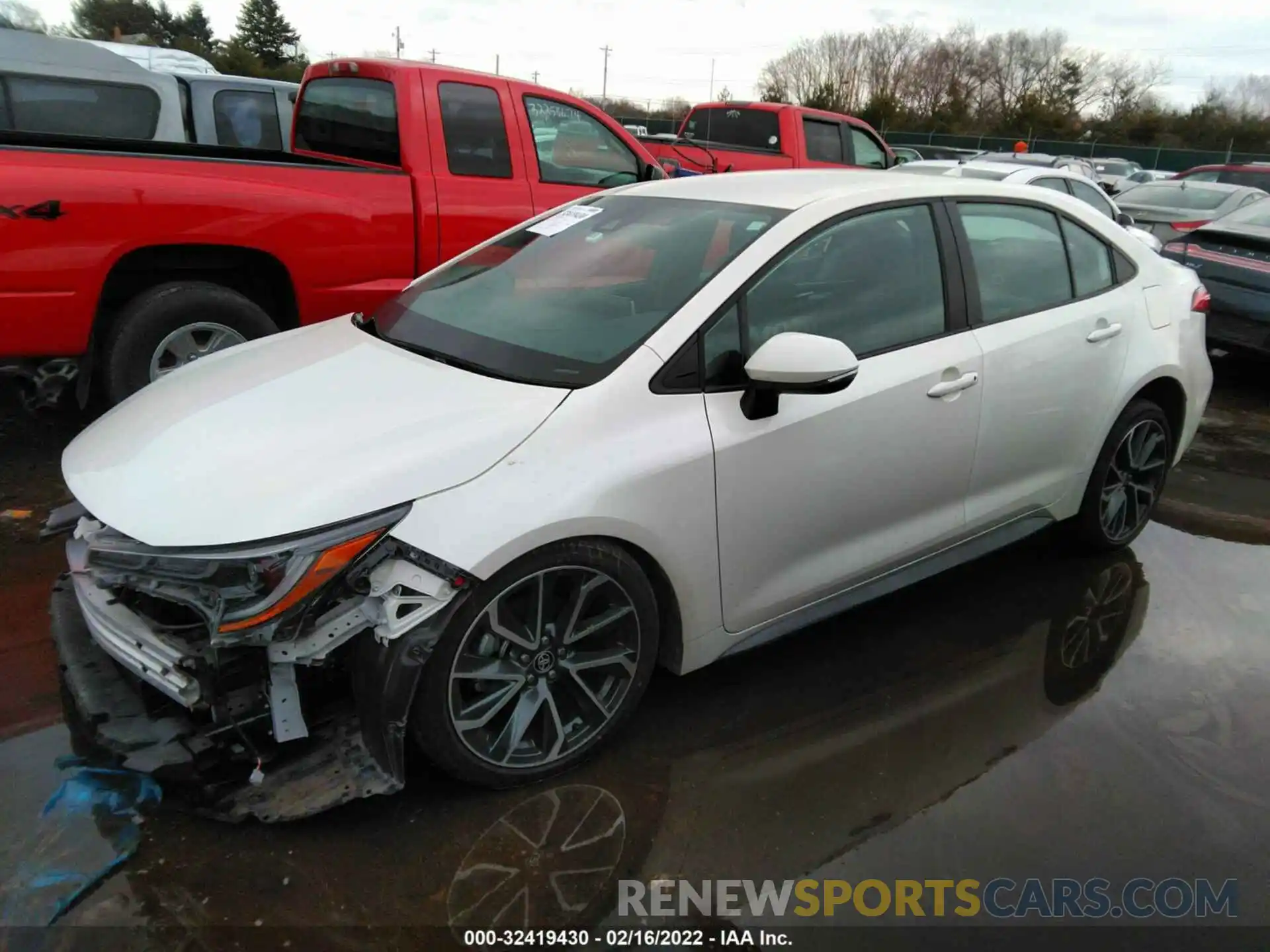 2 Photograph of a damaged car 5YFS4MCEXMP063744 TOYOTA COROLLA 2021