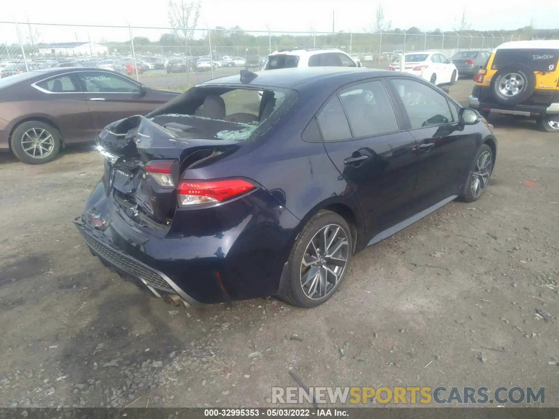 4 Photograph of a damaged car 5YFS4MCEXMP063890 TOYOTA COROLLA 2021