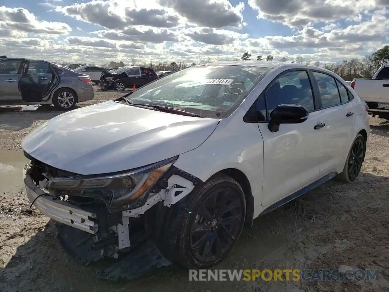 2 Photograph of a damaged car 5YFS4MCEXMP064134 TOYOTA COROLLA 2021