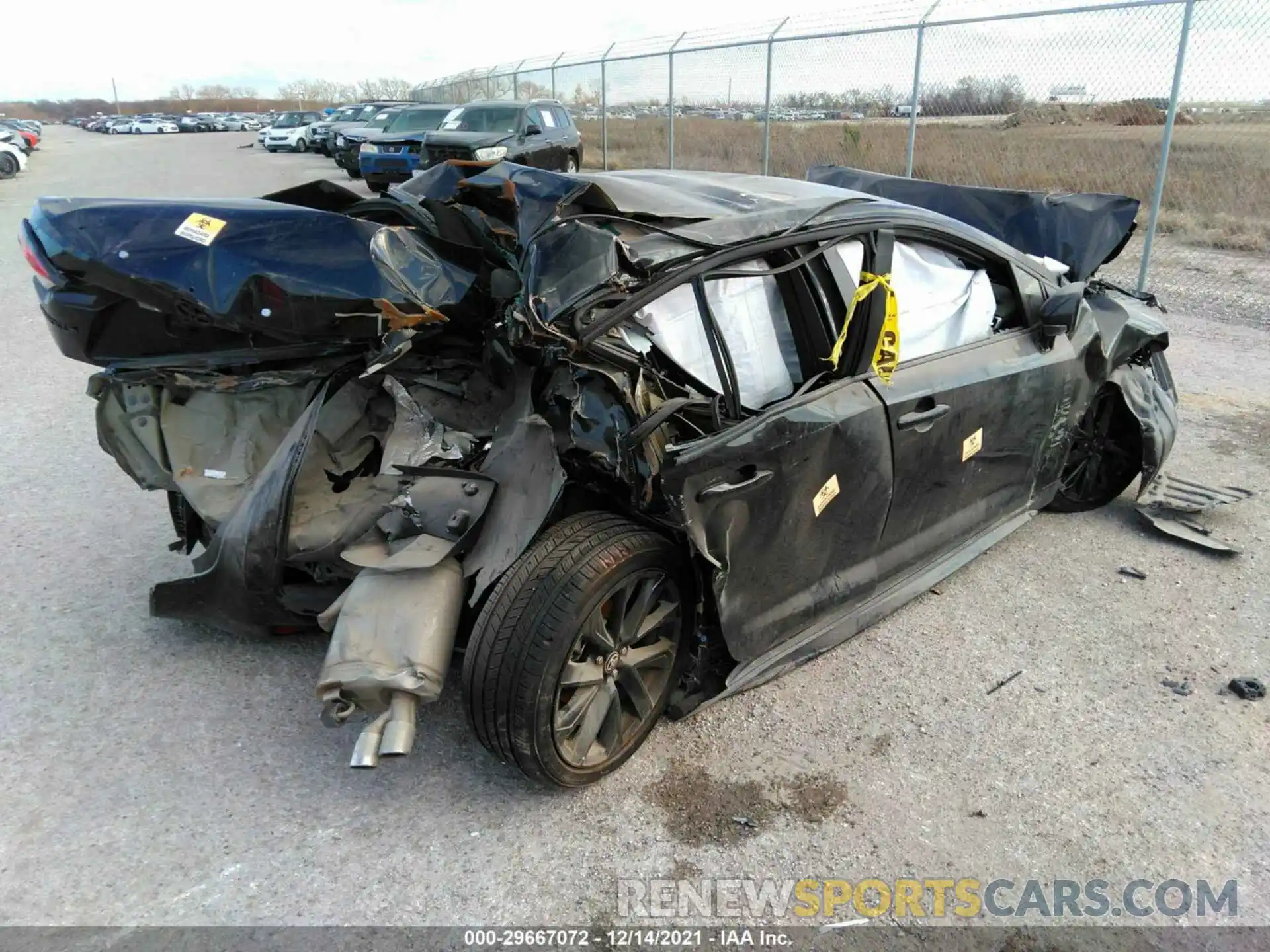 4 Photograph of a damaged car 5YFS4MCEXMP064473 TOYOTA COROLLA 2021