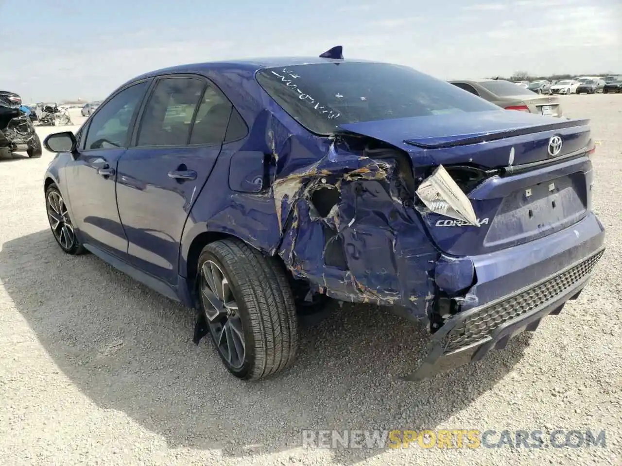 3 Photograph of a damaged car 5YFS4MCEXMP064506 TOYOTA COROLLA 2021