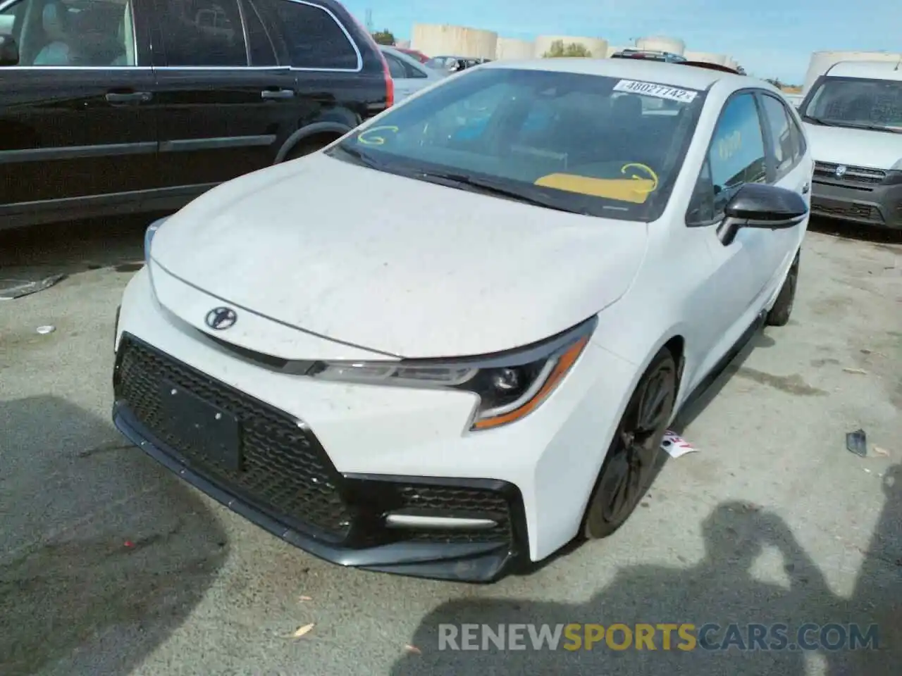 2 Photograph of a damaged car 5YFS4MCEXMP065297 TOYOTA COROLLA 2021