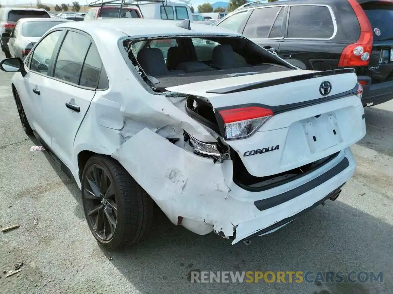 3 Photograph of a damaged car 5YFS4MCEXMP065297 TOYOTA COROLLA 2021