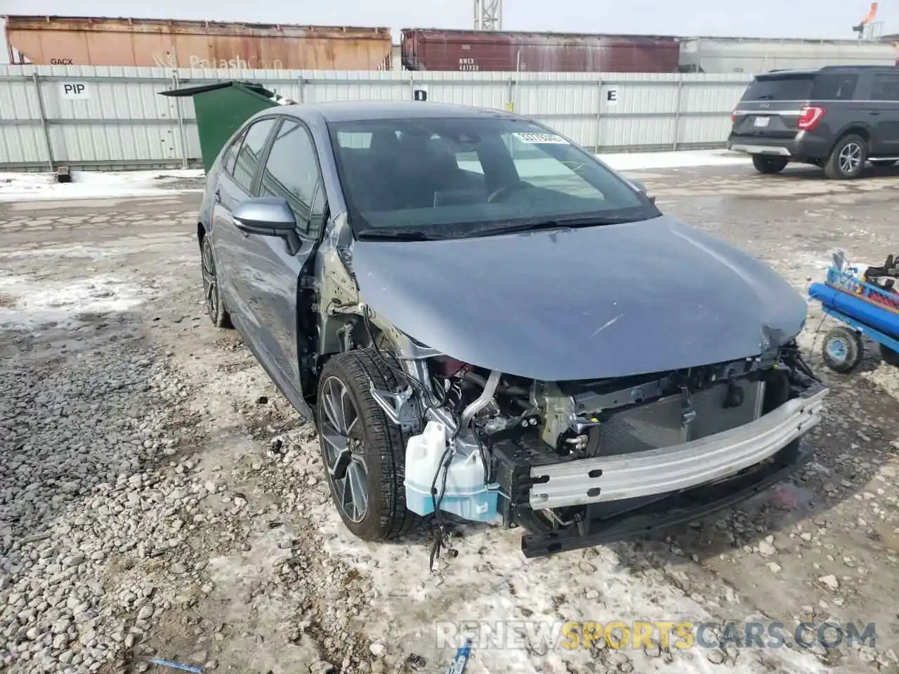 1 Photograph of a damaged car 5YFS4MCEXMP065929 TOYOTA COROLLA 2021