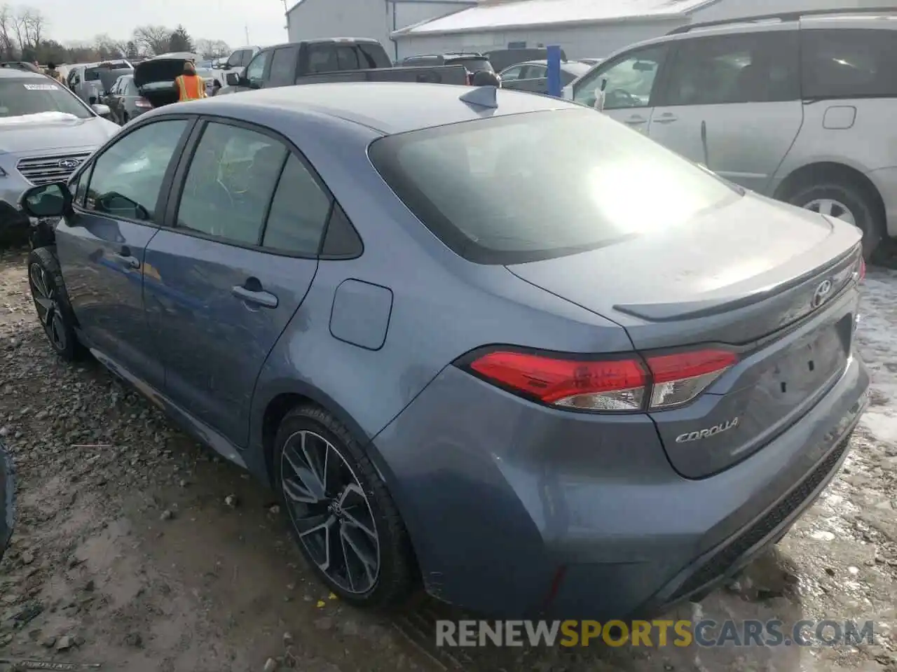 3 Photograph of a damaged car 5YFS4MCEXMP065929 TOYOTA COROLLA 2021