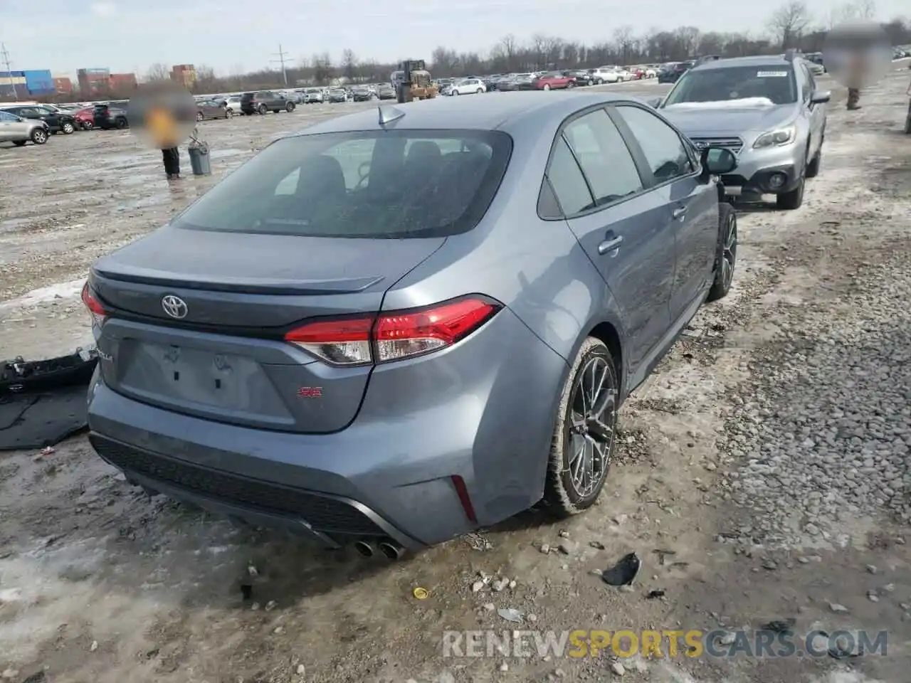 4 Photograph of a damaged car 5YFS4MCEXMP065929 TOYOTA COROLLA 2021