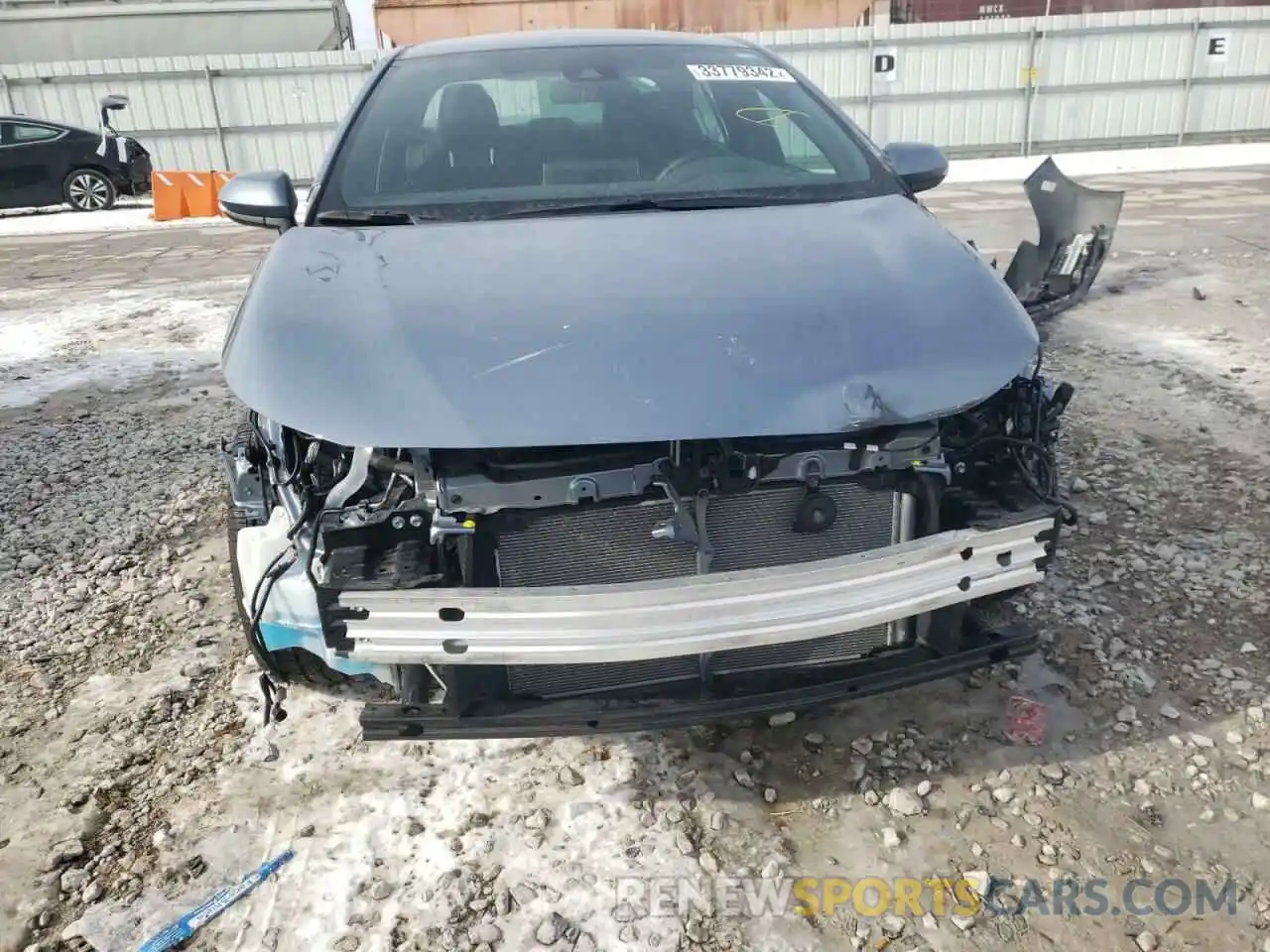 9 Photograph of a damaged car 5YFS4MCEXMP065929 TOYOTA COROLLA 2021