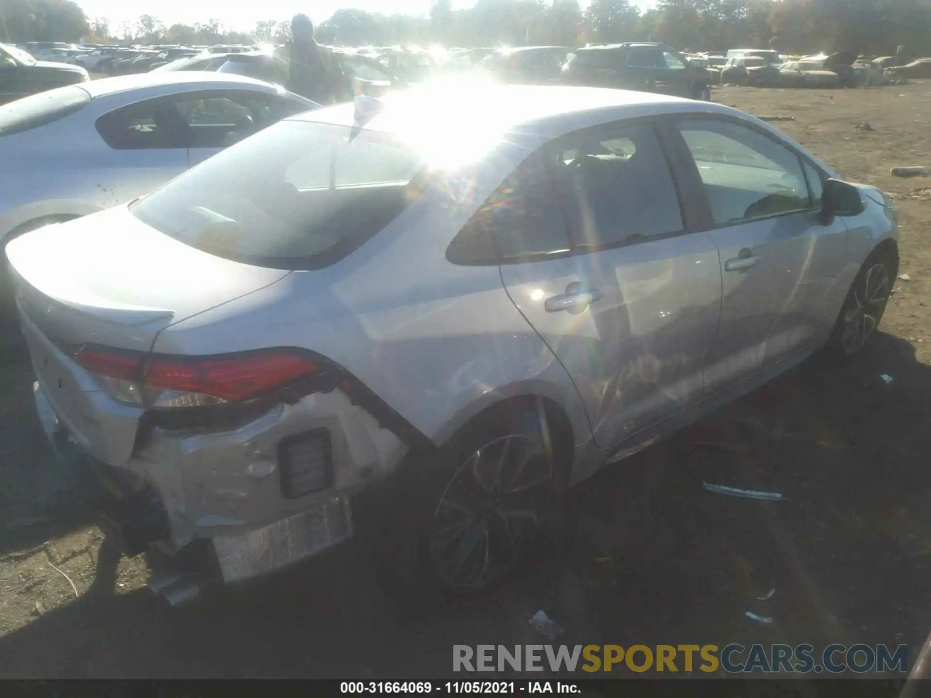 4 Photograph of a damaged car 5YFS4MCEXMP066241 TOYOTA COROLLA 2021