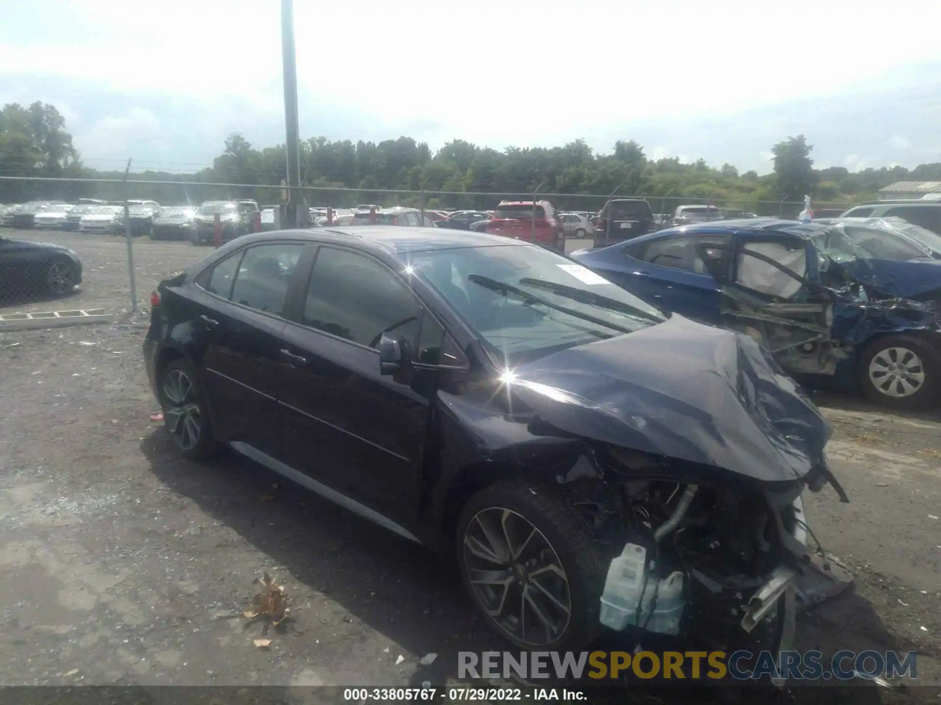 1 Photograph of a damaged car 5YFS4MCEXMP066479 TOYOTA COROLLA 2021