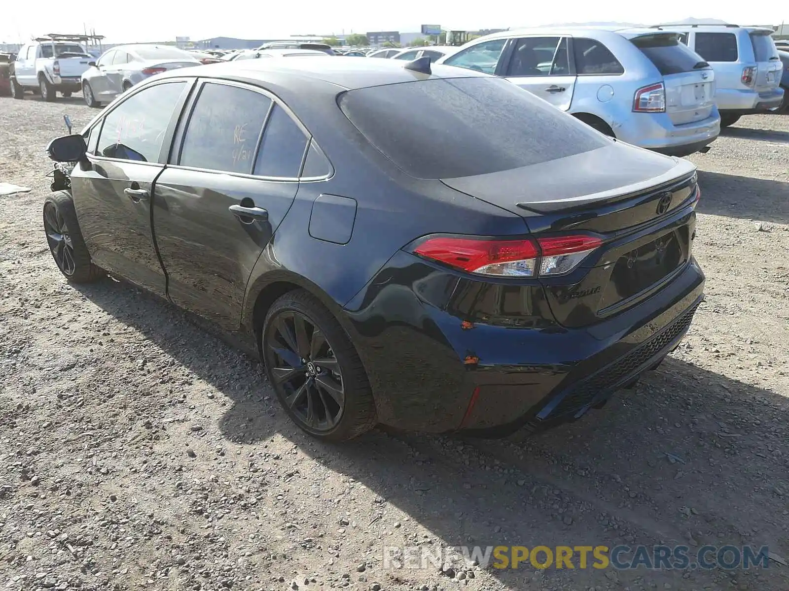 3 Photograph of a damaged car 5YFS4MCEXMP067728 TOYOTA COROLLA 2021