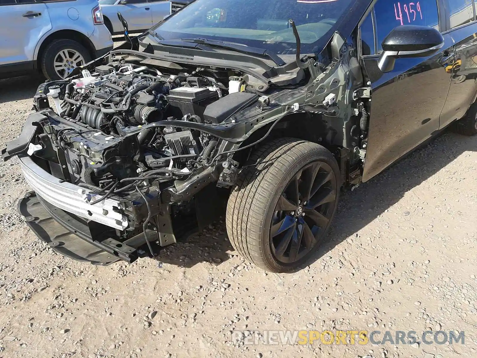 9 Photograph of a damaged car 5YFS4MCEXMP067728 TOYOTA COROLLA 2021