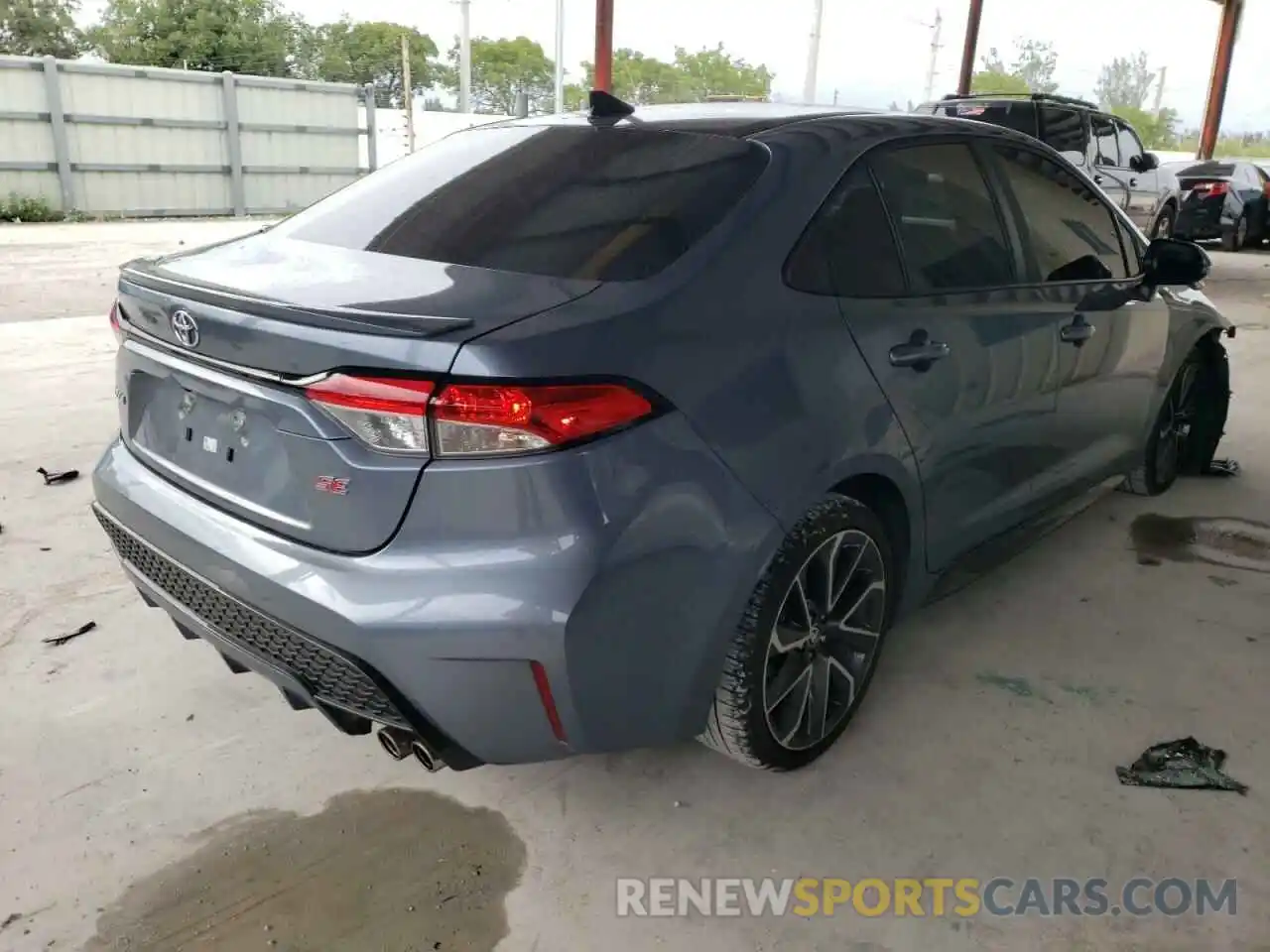 4 Photograph of a damaged car 5YFS4MCEXMP068216 TOYOTA COROLLA 2021