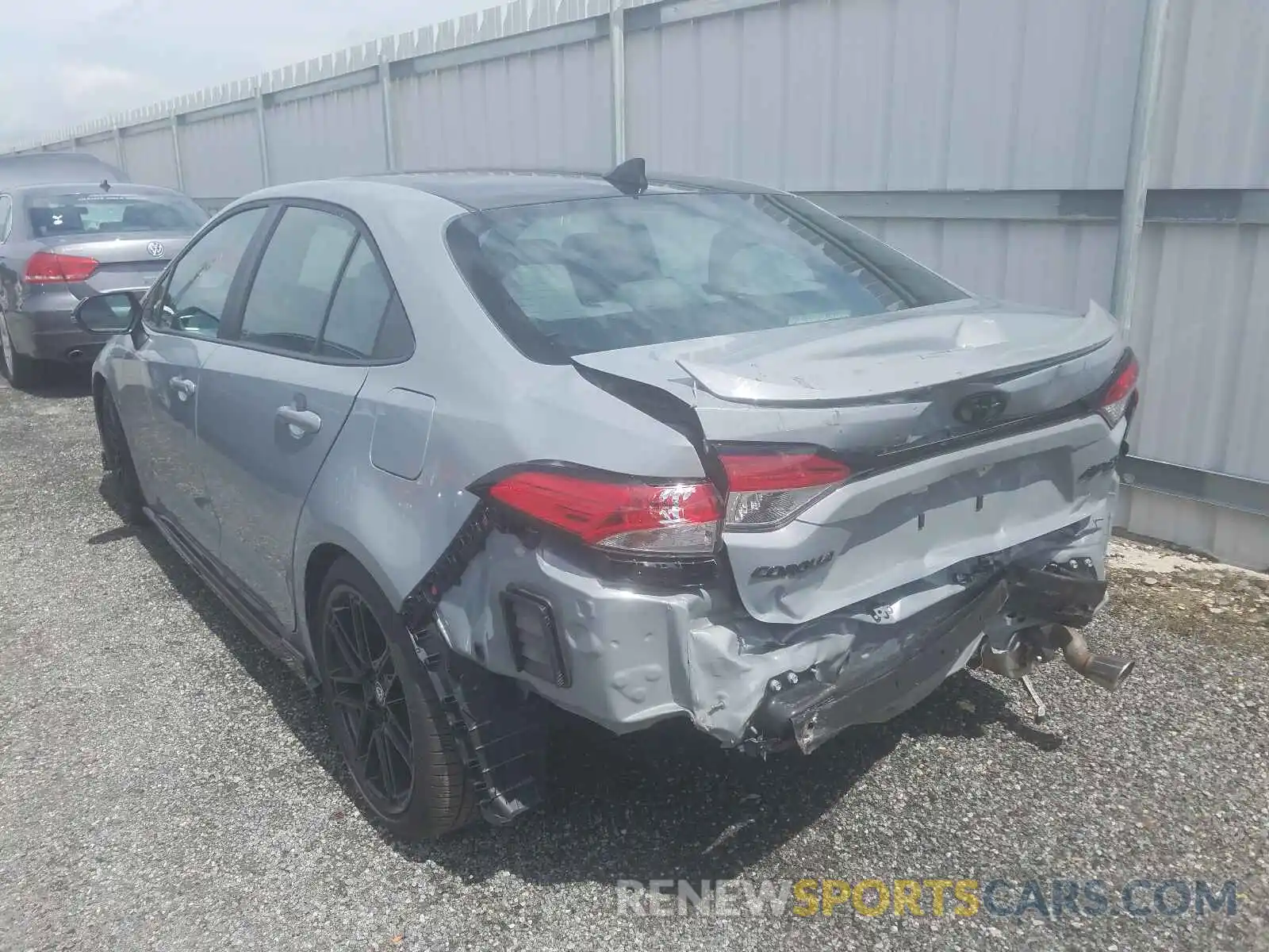 3 Photograph of a damaged car 5YFS4MCEXMP068510 TOYOTA COROLLA 2021