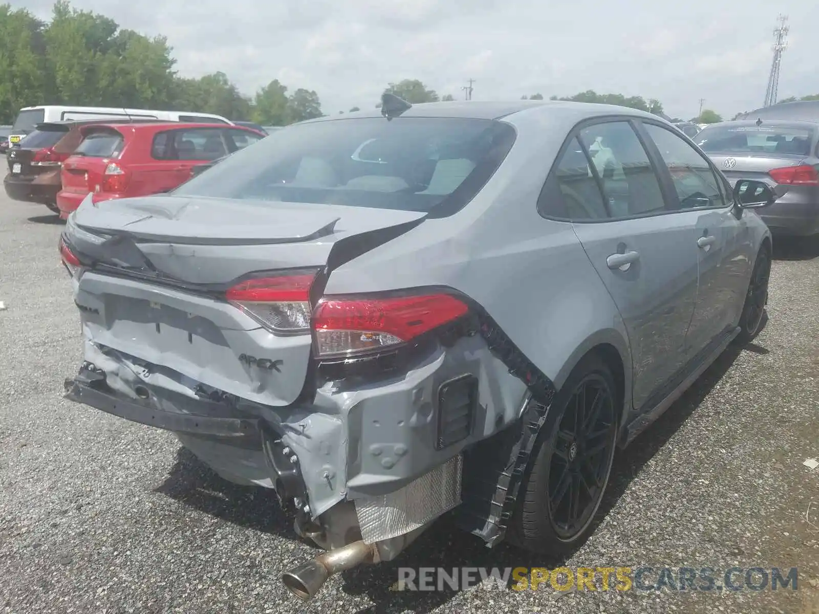 4 Photograph of a damaged car 5YFS4MCEXMP068510 TOYOTA COROLLA 2021